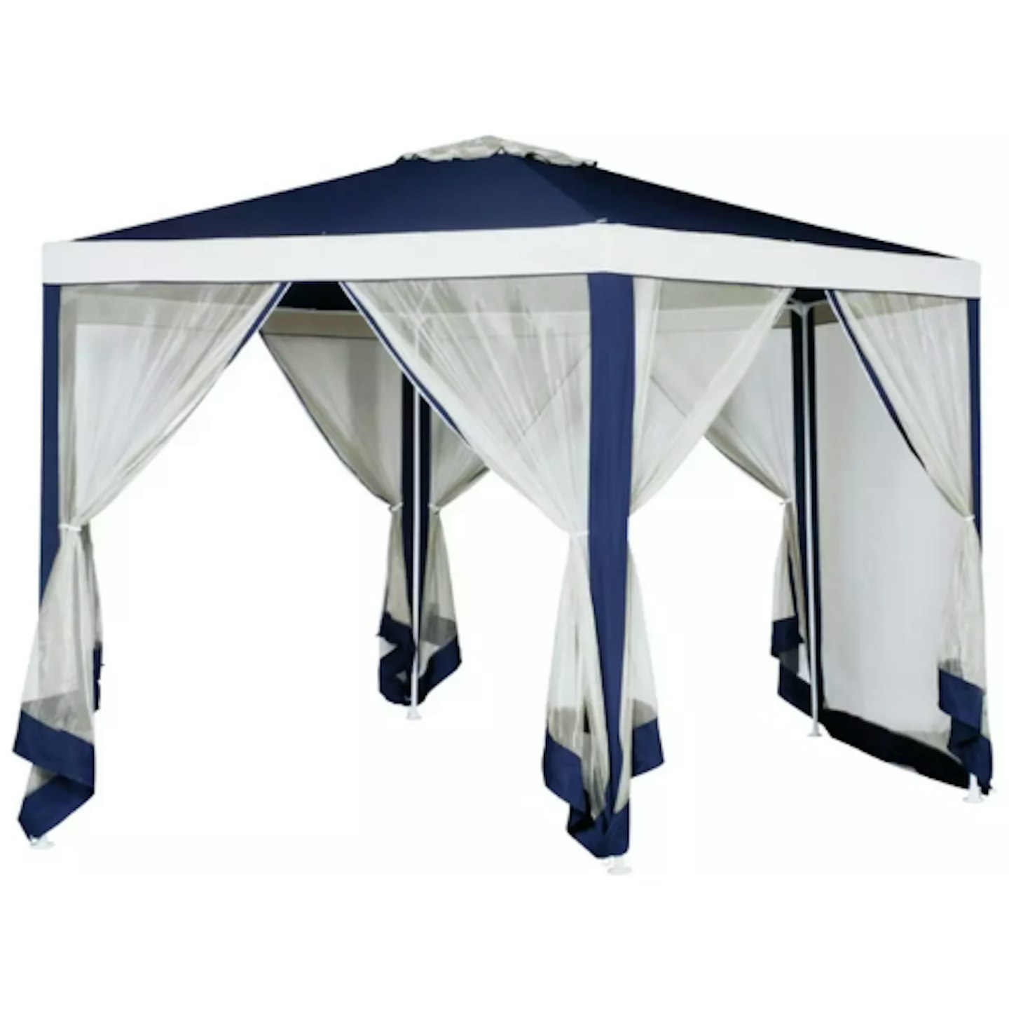 Argos Home 4m Hexagonal Garden Gazebo