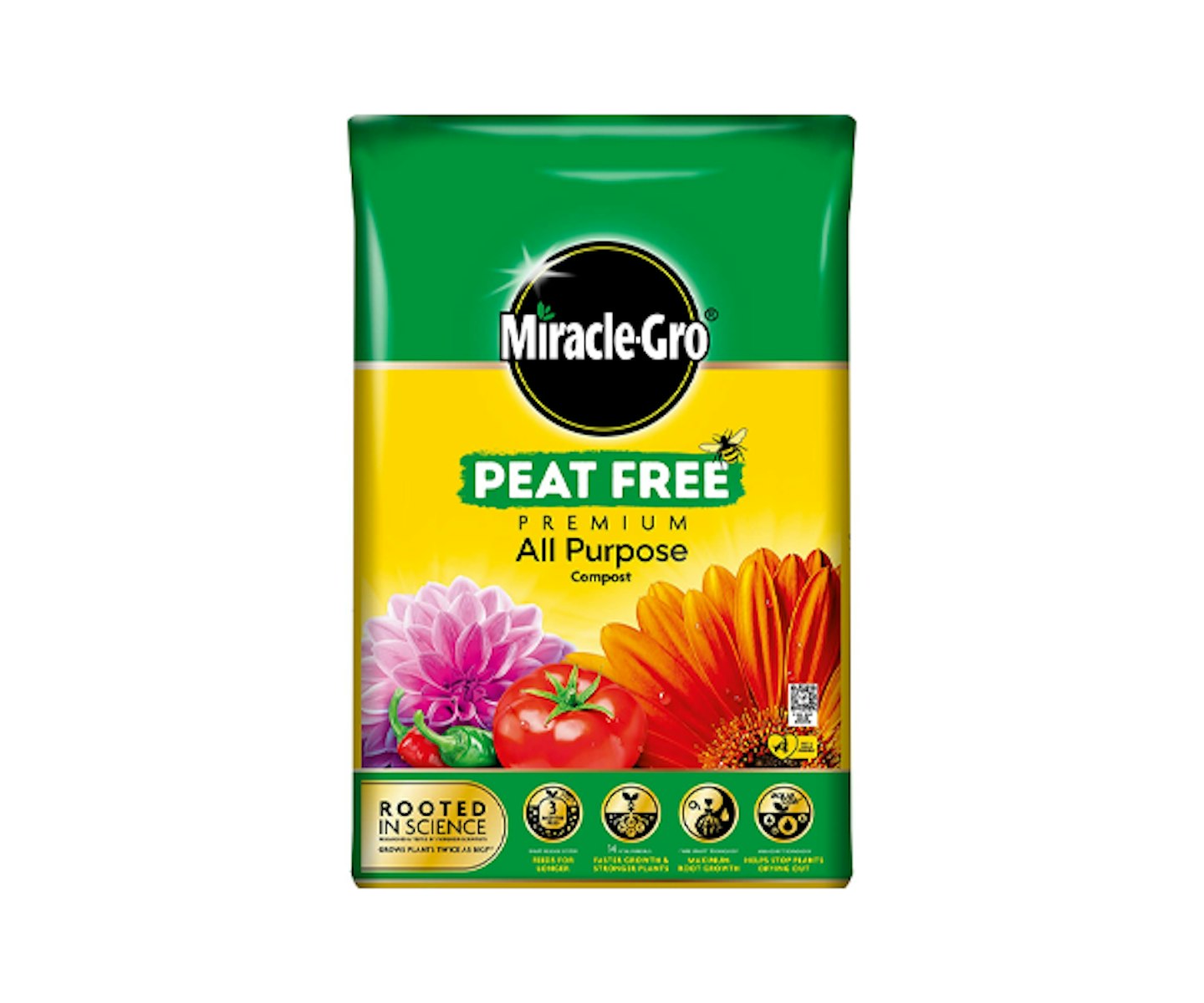 Miracle-Gro 119766 Premium All Purpose Compost