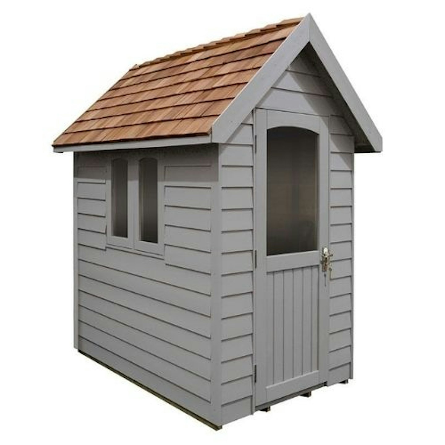6' x 4' Forest Retreat Grey Luxury Shed