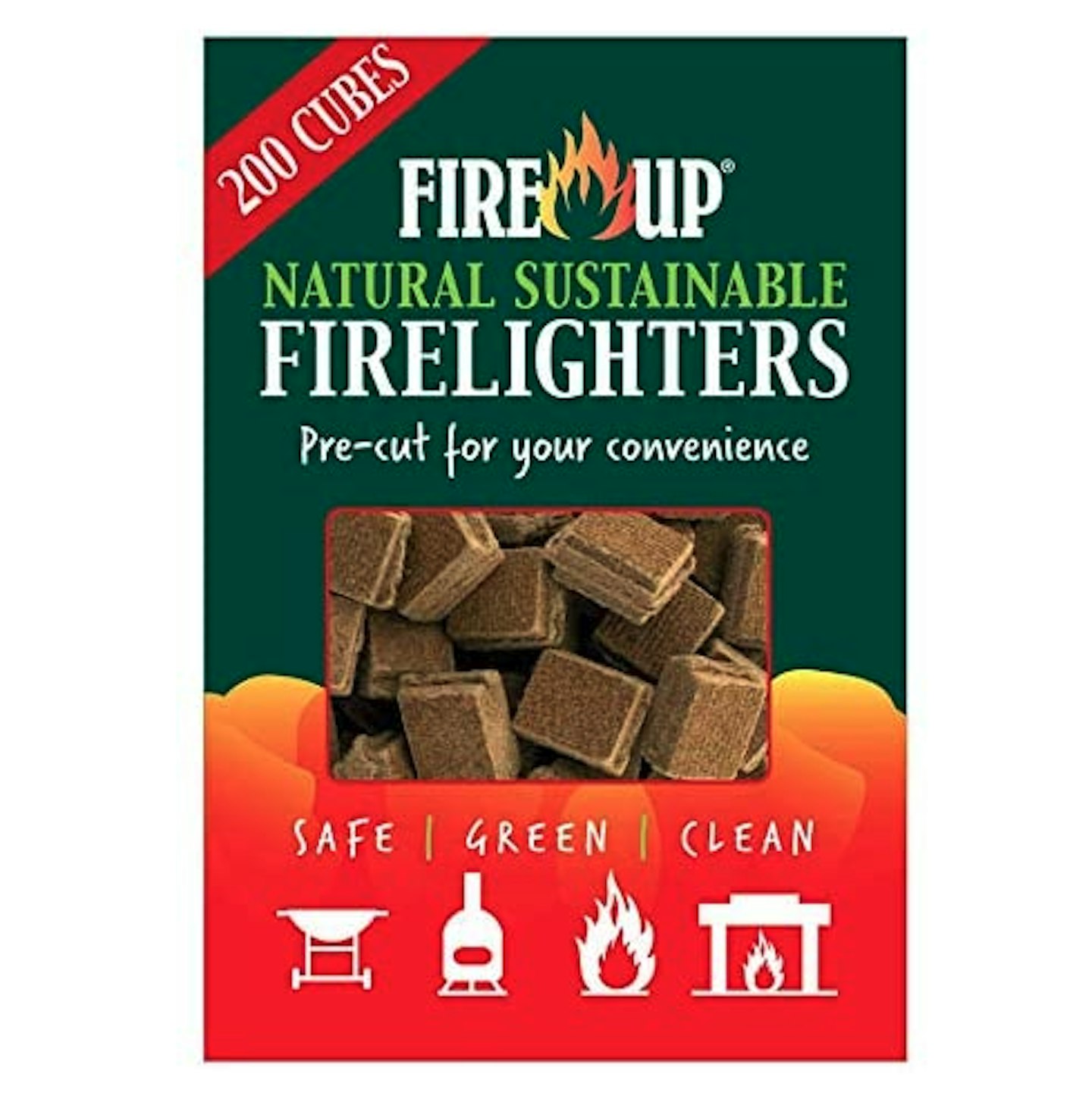 FIRE UP Natural Sustainable Firelighters