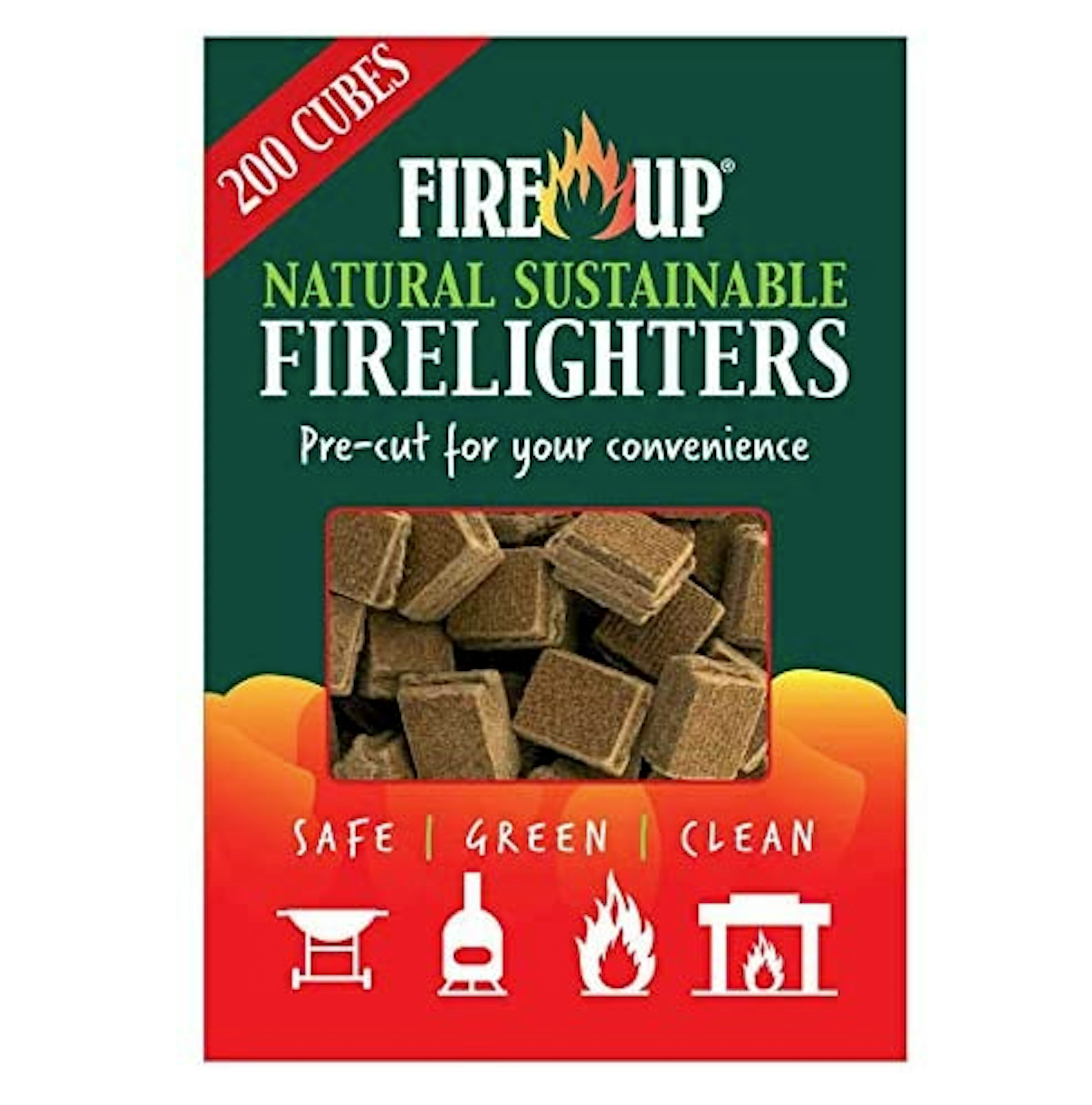 FIRE UP Natural Sustainable Firelighters