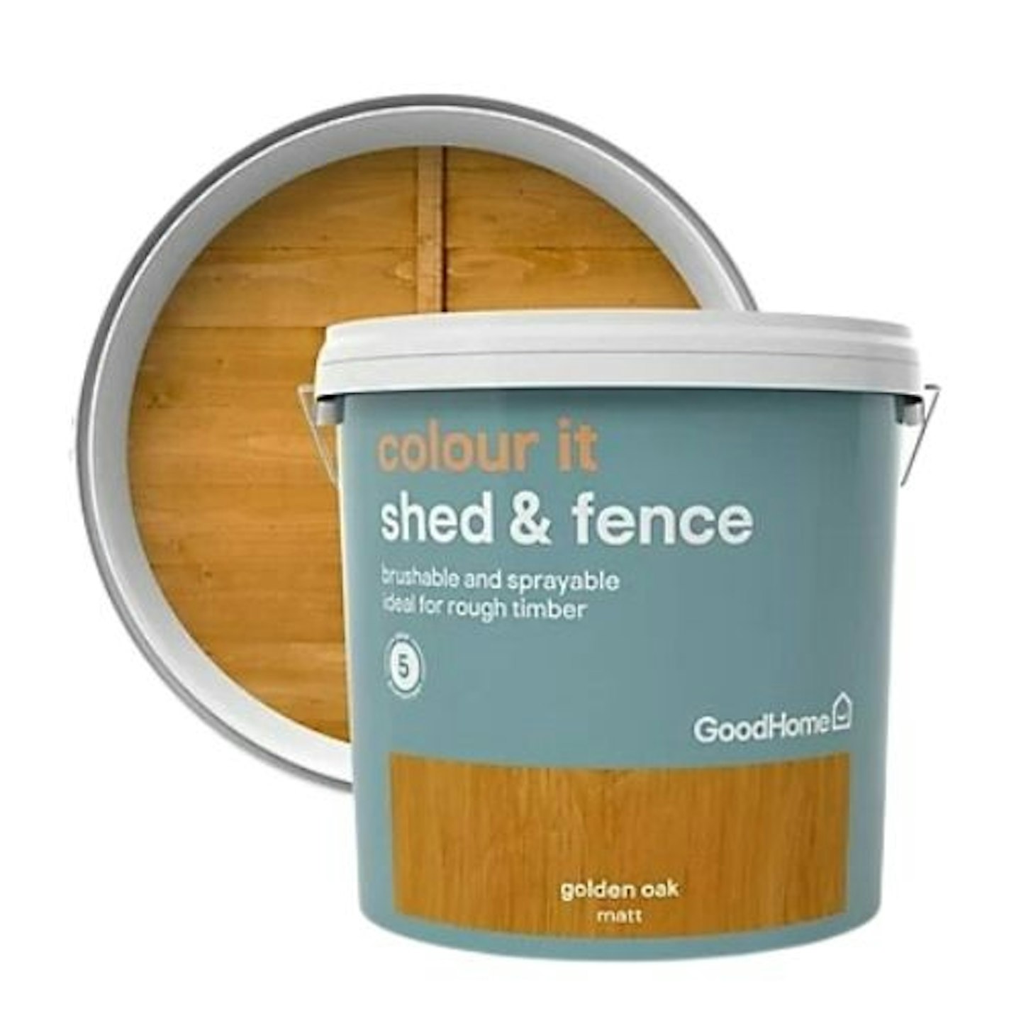 GoodHome Colour It Matt Fence & Shed Stain