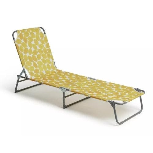 Argos leopard 2025 sun lounger