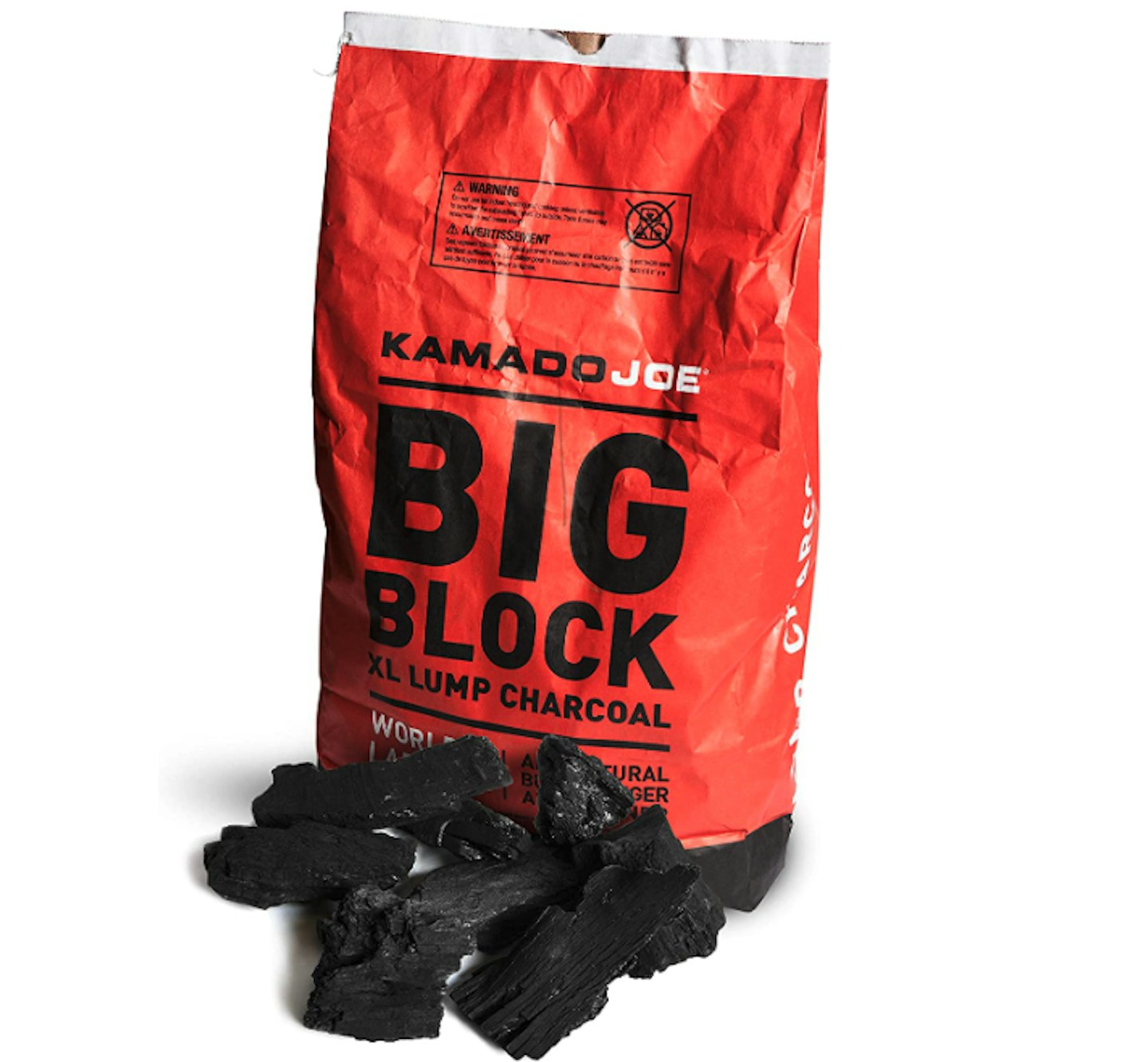 Kamado Joe XL Natural Reusable Lump Charcoal for BBQ