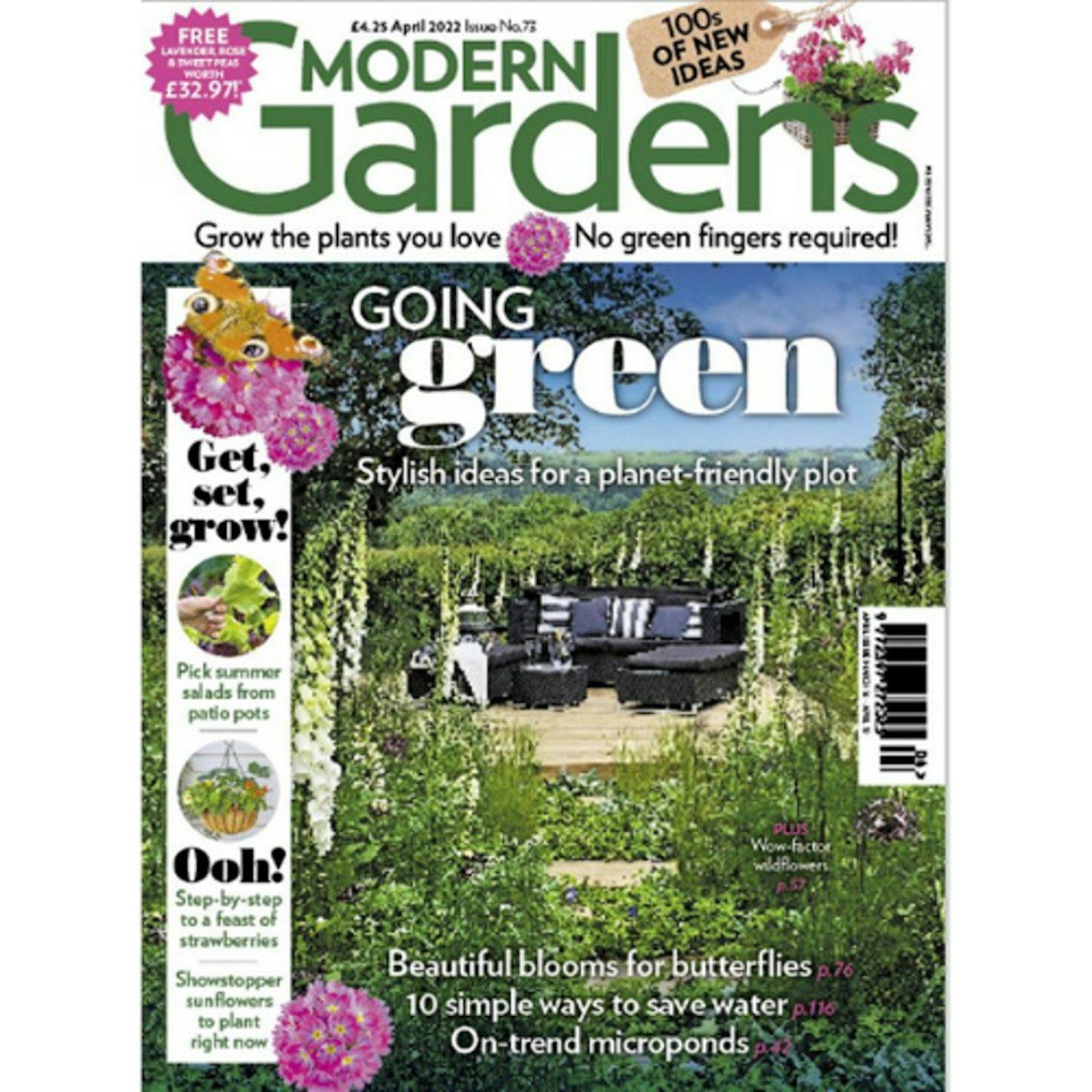 Relax with a subscription to Modern Gardens magazine