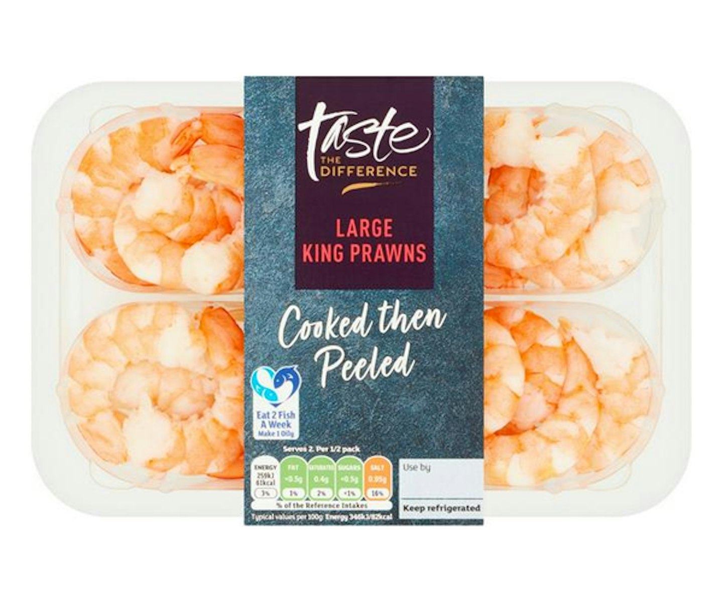 Sainsbury's Large King Prawns ASC, Taste the Difference 150g