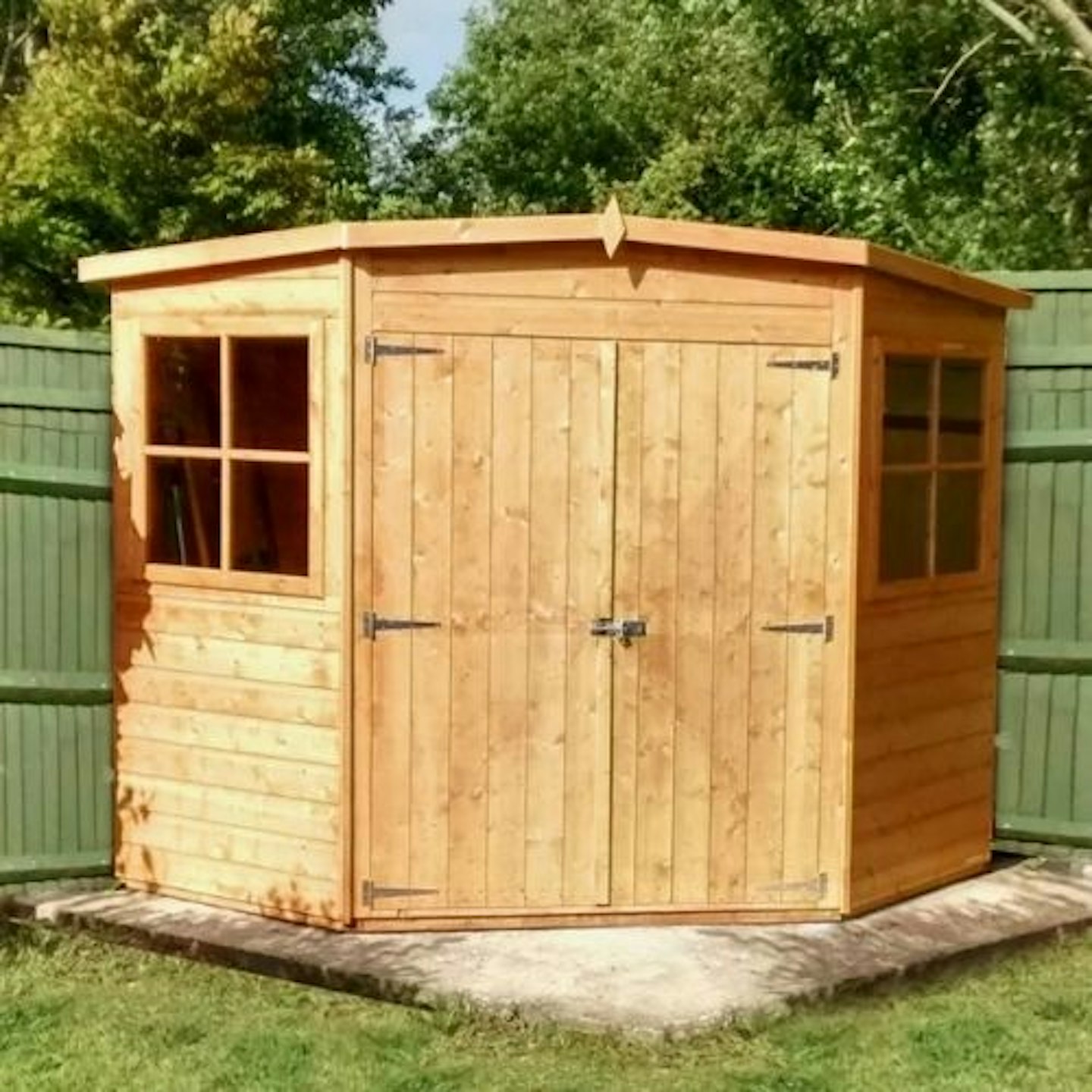Shiplap Pent Wooden Shed