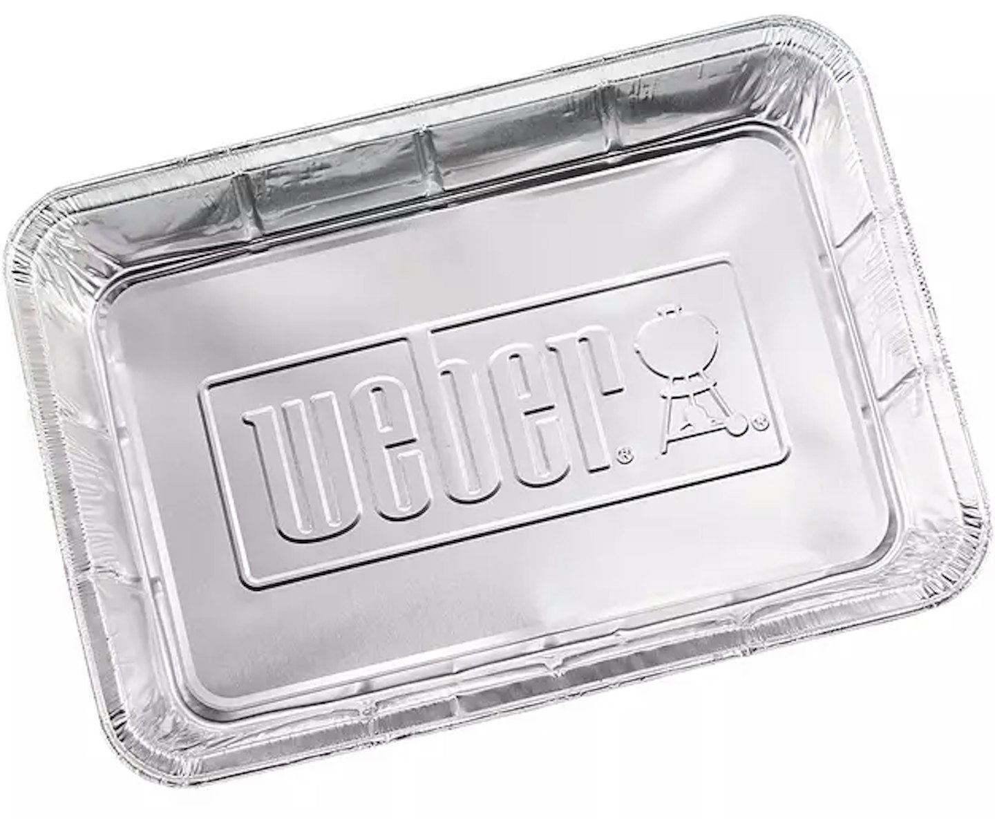 Weber Small Aluminium BBQ Drip Trays, Pack of 10