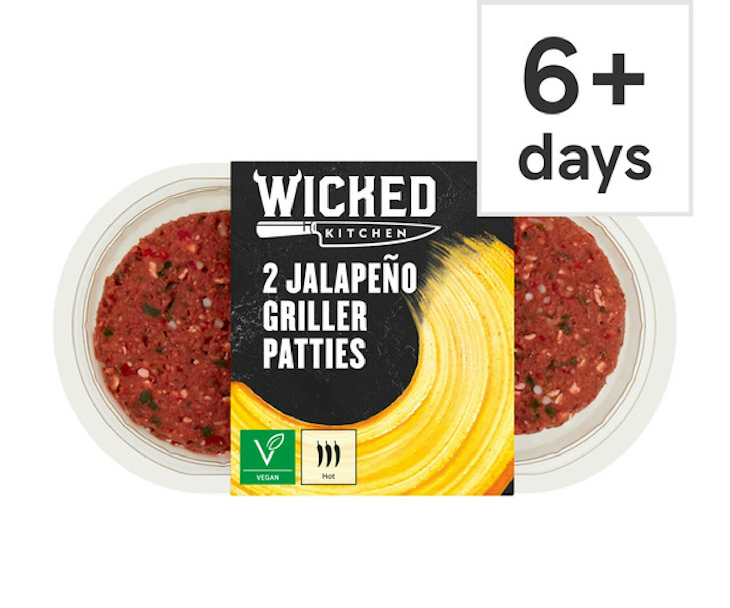 Wicked Kitchen 2 Jalapeno Griller Patties 226G