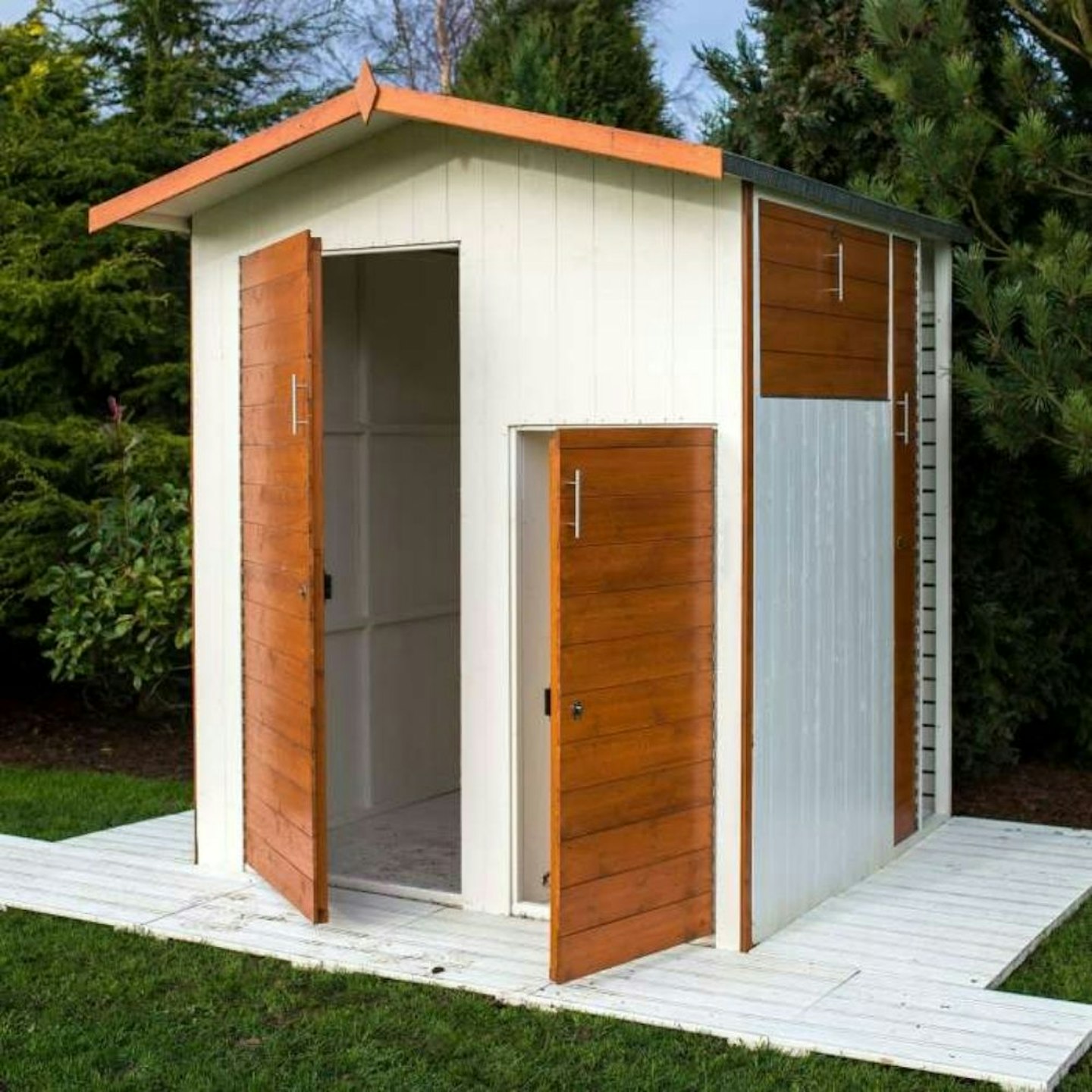 Wooden Multi Store Shed