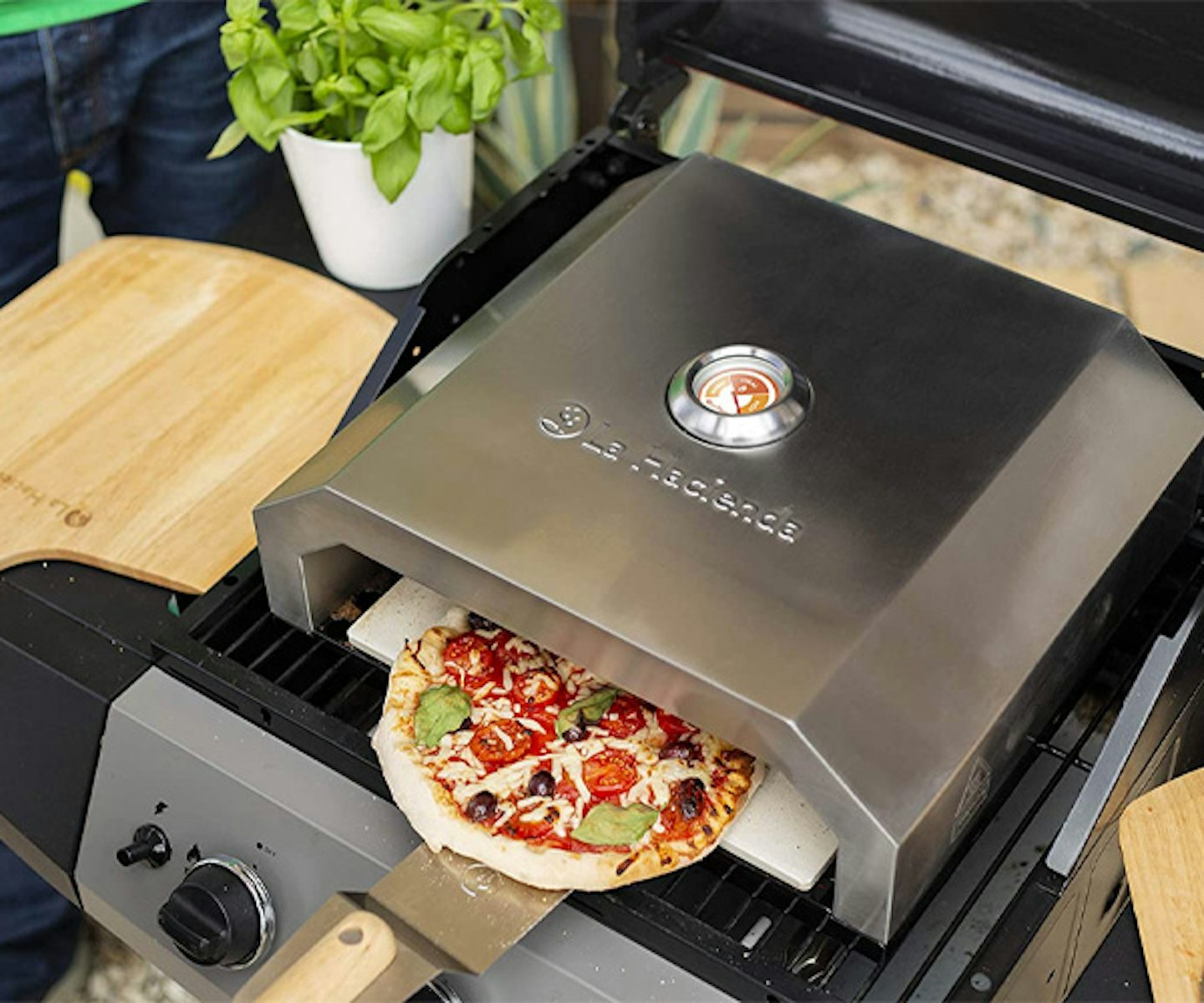 La Hacienda 56294 BBQ Pizza Oven