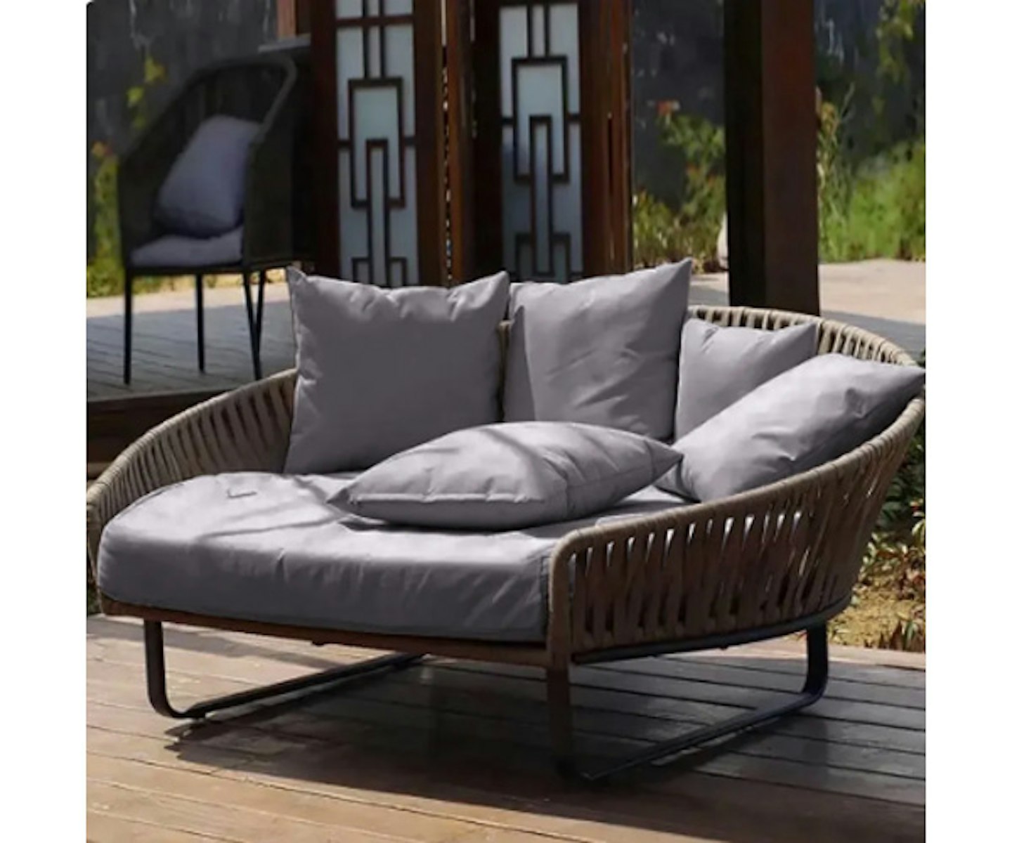 1600mm Rattan Outdoor Daybed