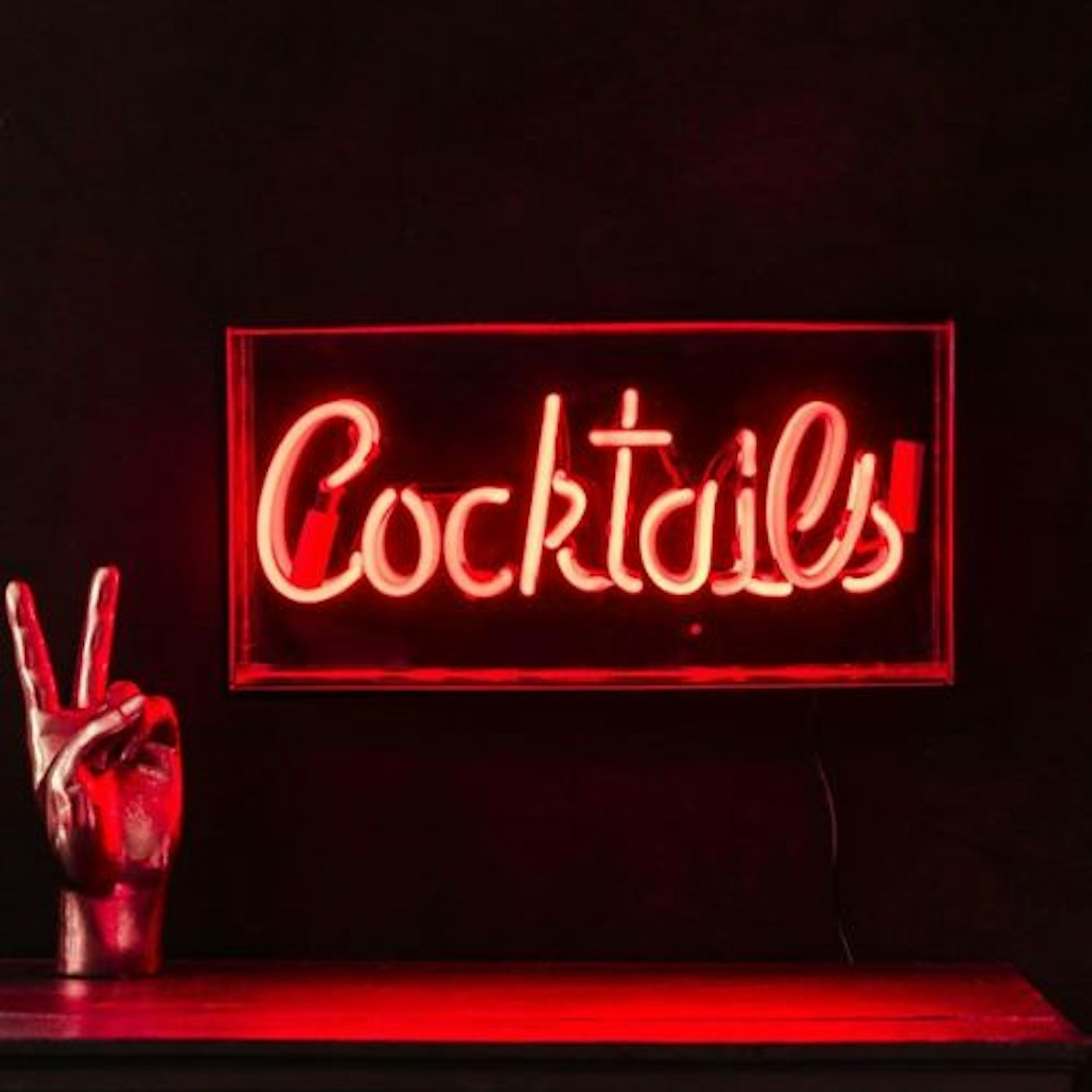 Cocktails Neon Light Box