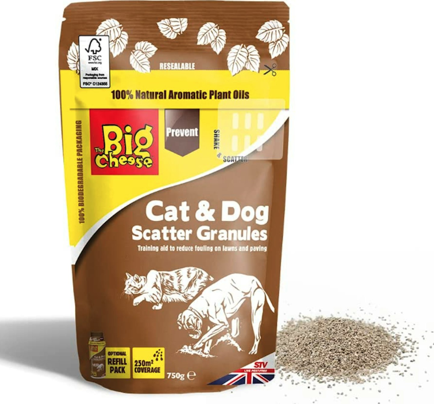 Defenders Cat and Dog Scatter Granules 750g