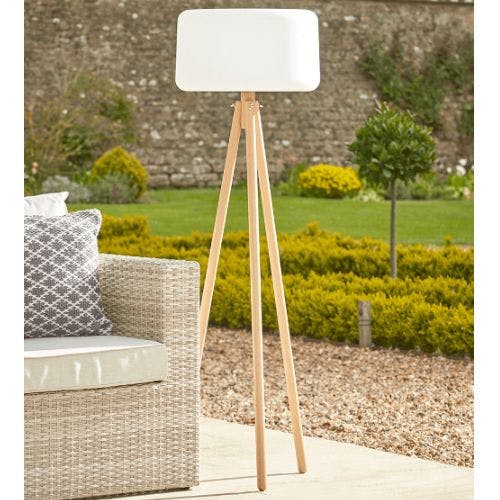 solar standard lamp for garden