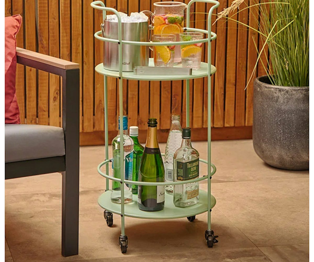Stylish Garden Drinks Trolleys For Happy Hour On The Patio