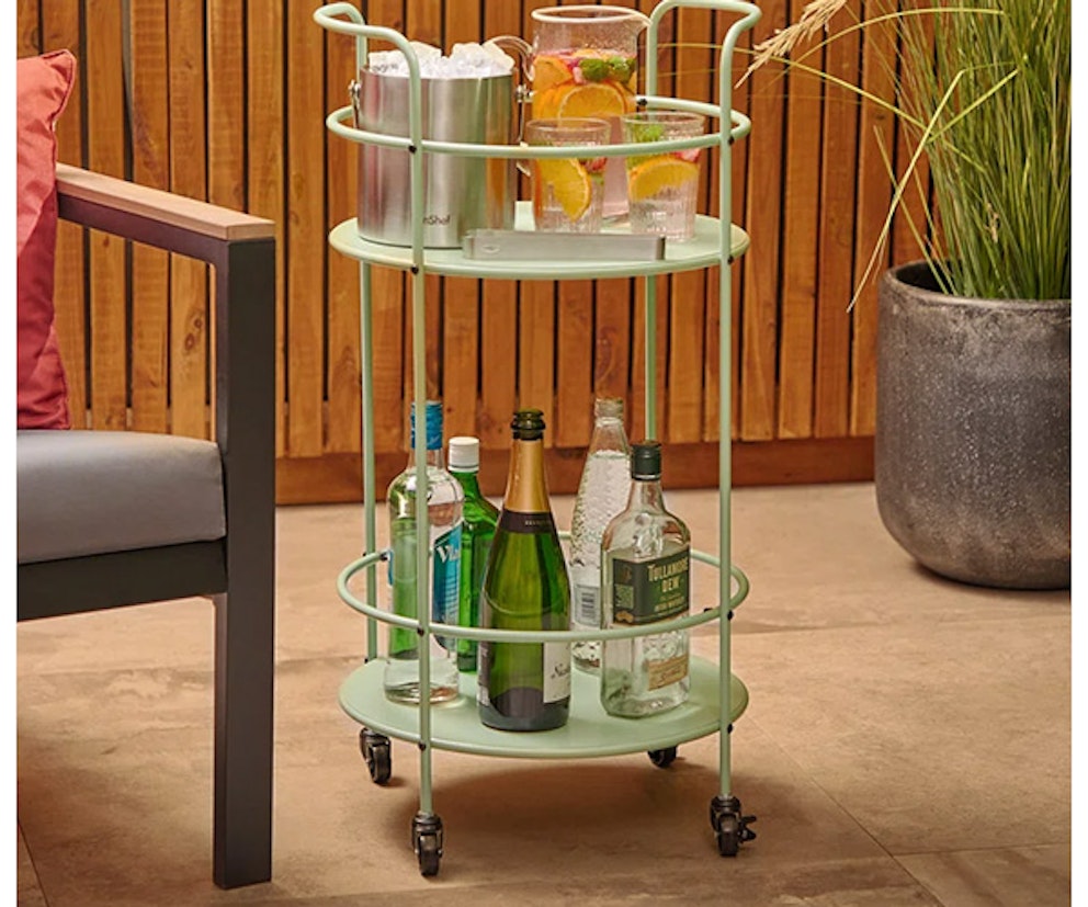 Stylish Garden Drinks Trolleys For Happy Hour On The Patio Outdoor