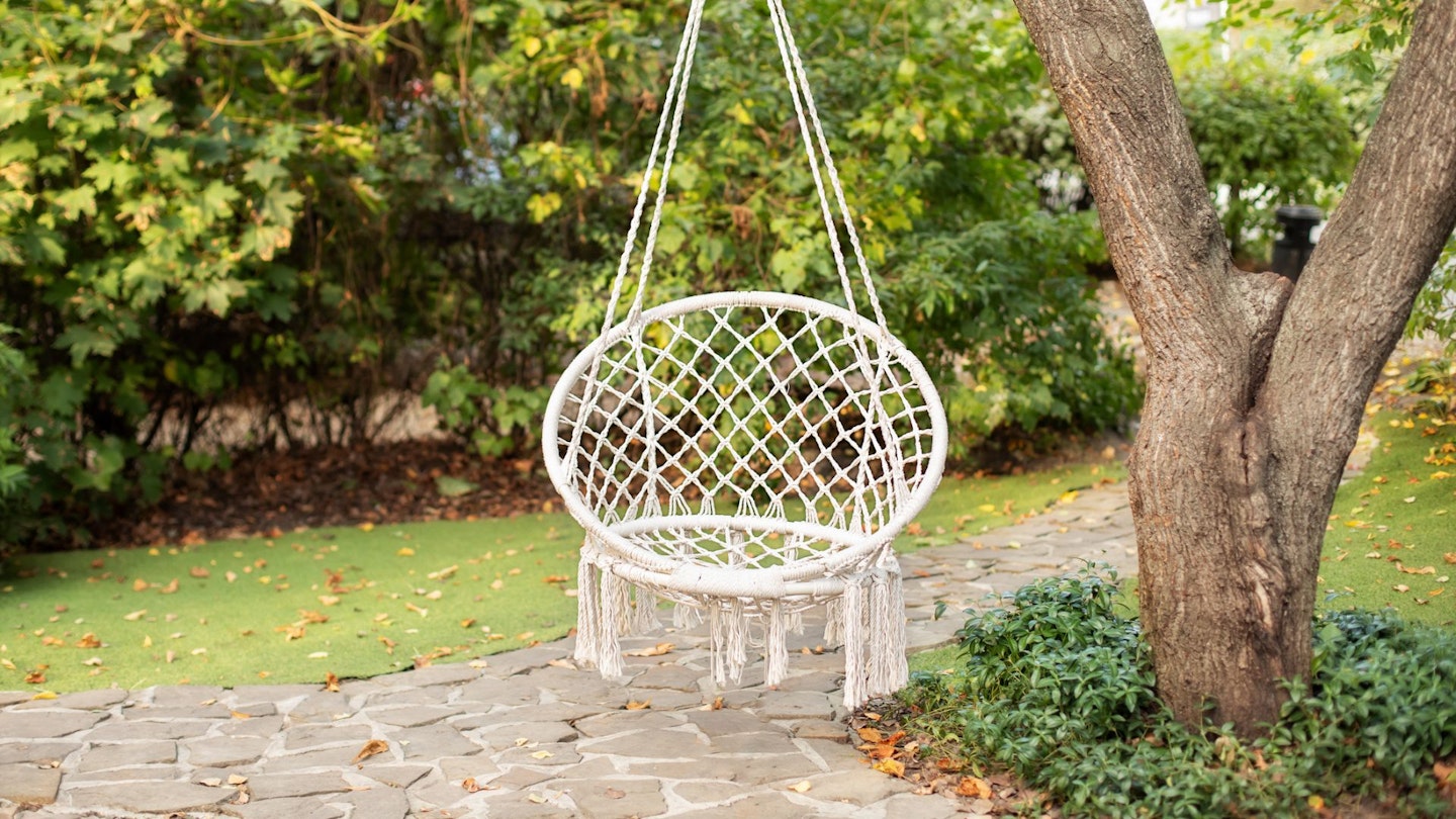 boho macrame seat