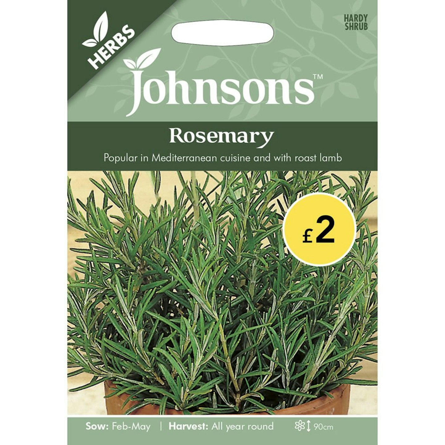 Johnsons Rosemary Herb Seeds