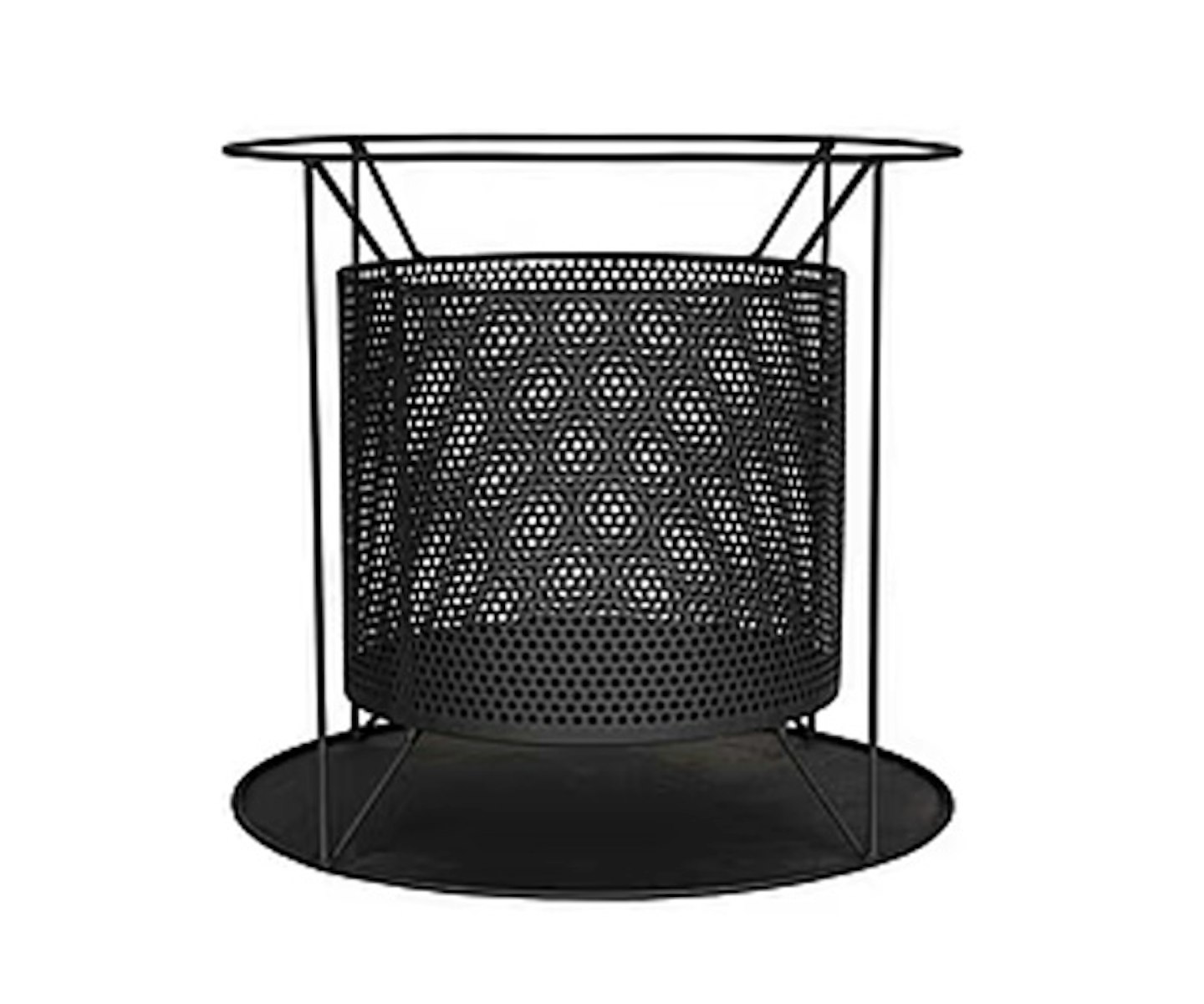 Kora Suspended Steel Firepit