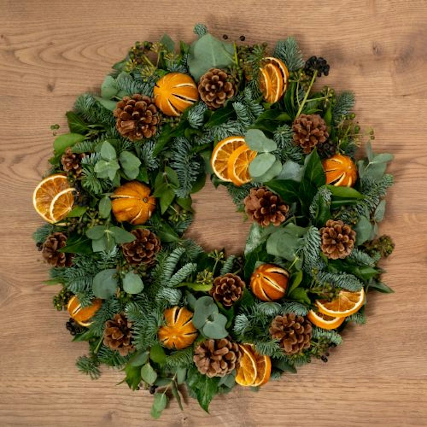 DIY Wreath Kit - Berried Clementine
