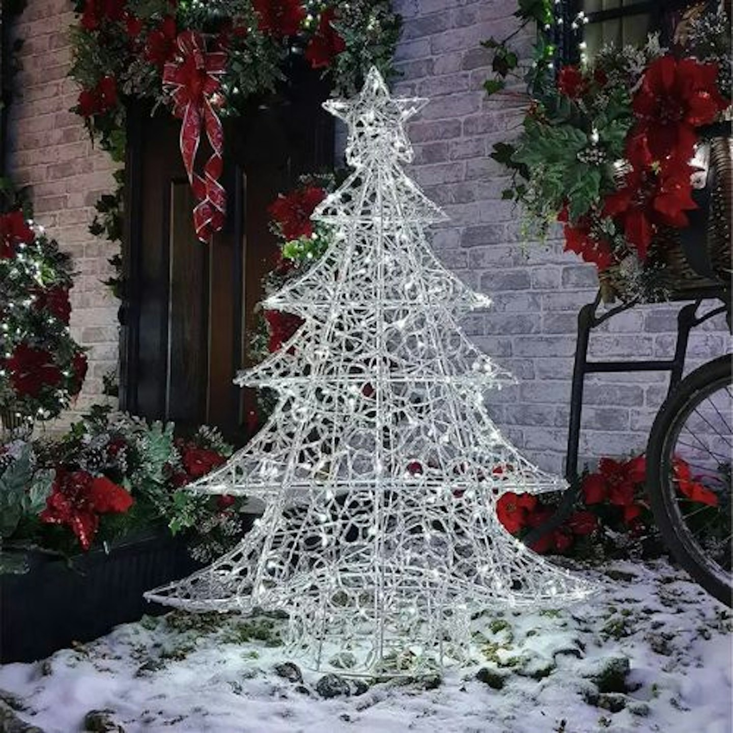Premier 3ft Soft Acrylic Pre-Lit Christmas Tree