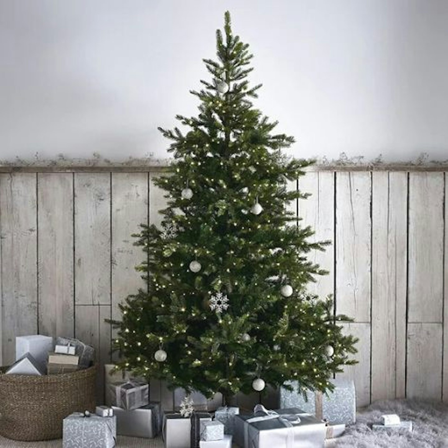 The White Company Pre-Lit Grand Spruce Christmas Tree