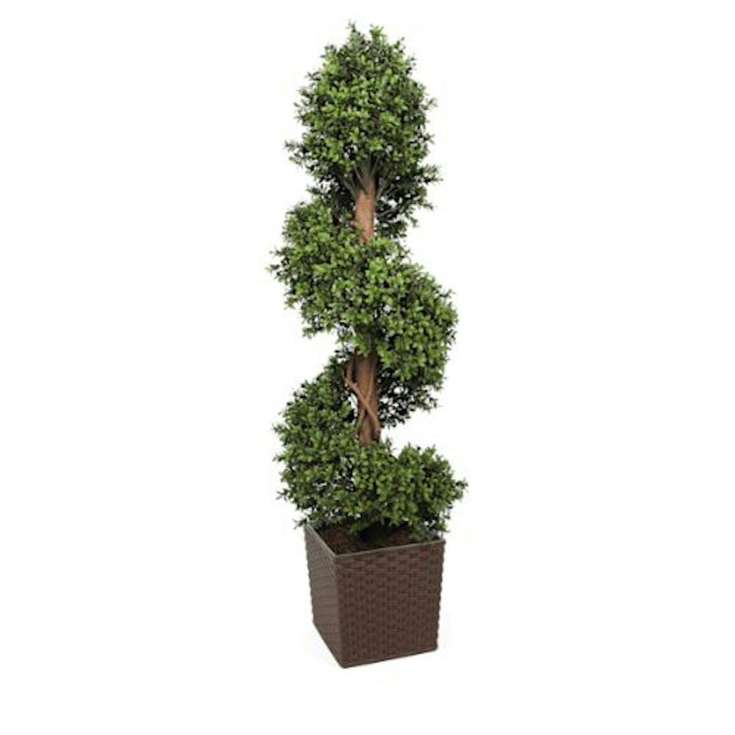 Artificial Topiary Buxus Spiral