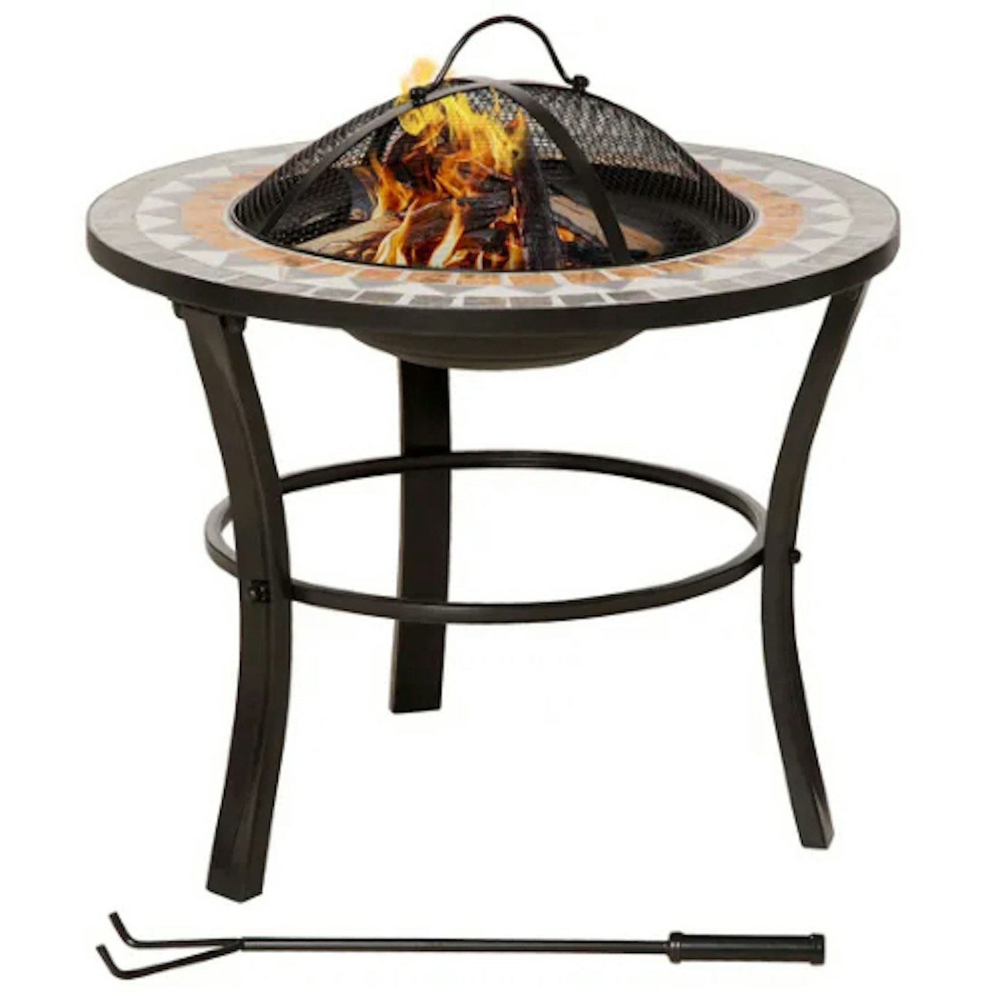 Outsunny fire pit table 