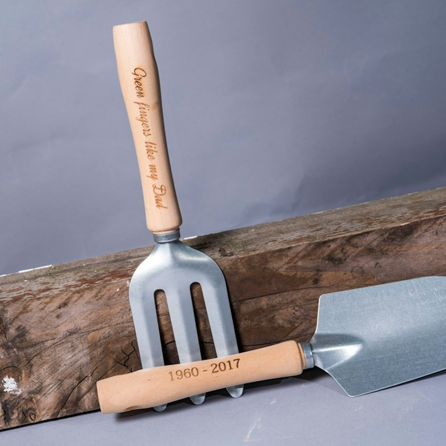 Personalised Garden Hand Tools Trowel And Fork Set