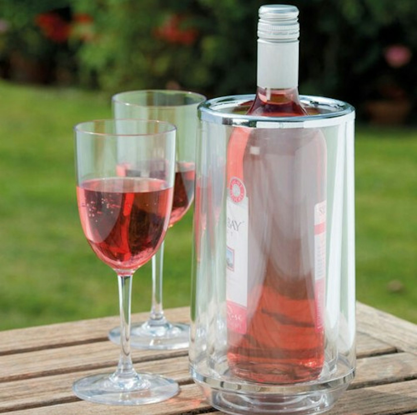 Double Walled Acrylic Wine Cooler