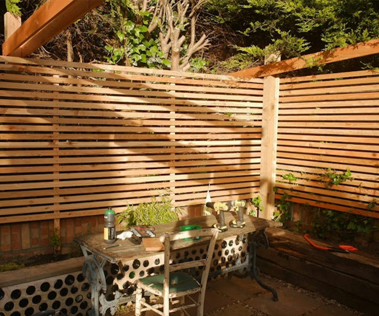 Siberian Larch Fencing Elements