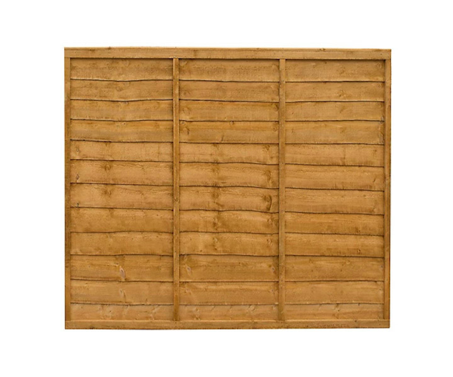 Traditional Lap Fence panel (W)1.83m (H)1.52m