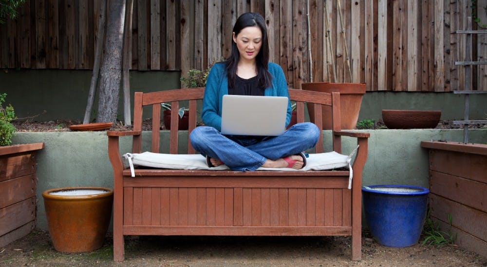 Best garden outlet storage bench