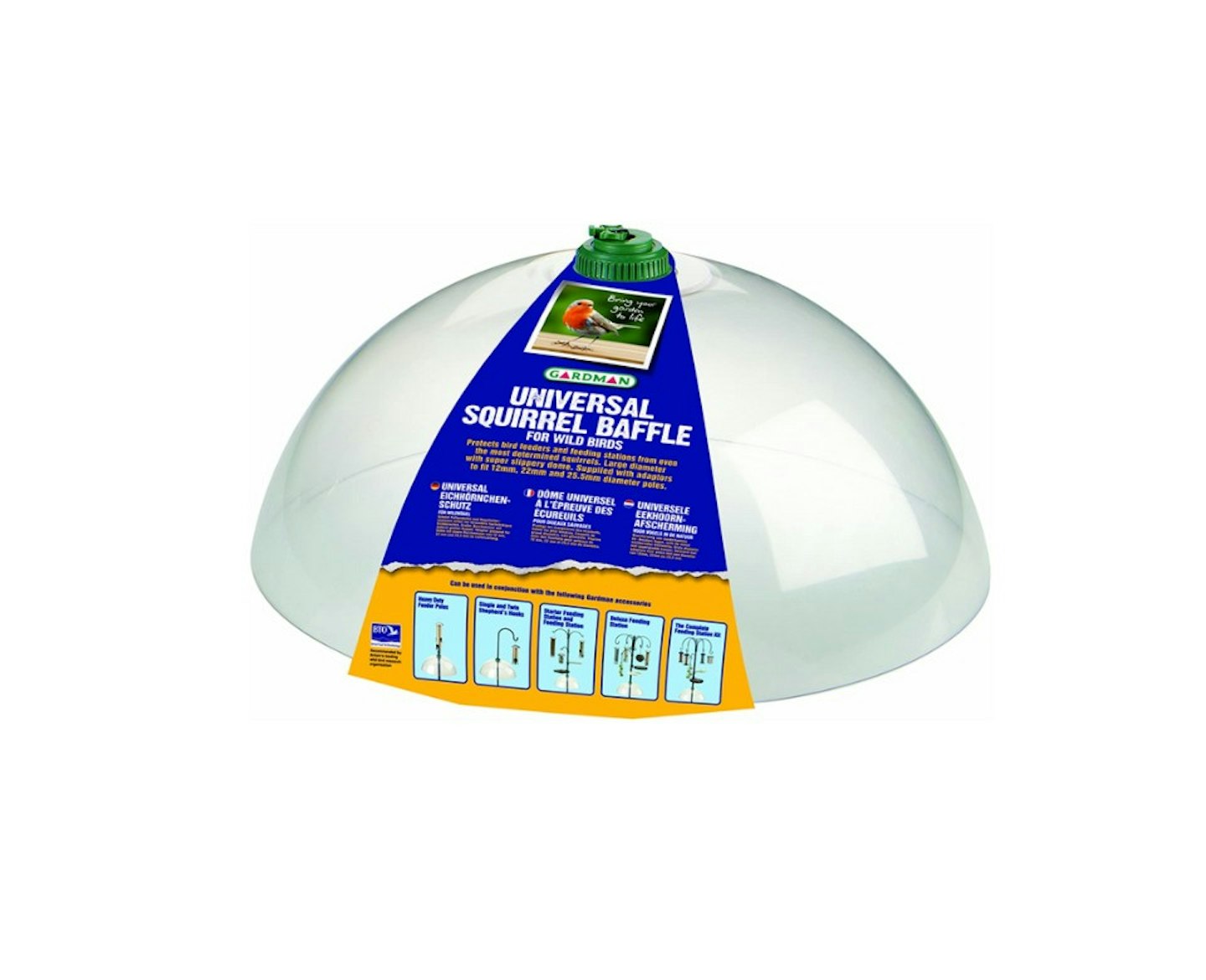 Gardman A01158 Squirrel Baffle Bird Feeding Station
