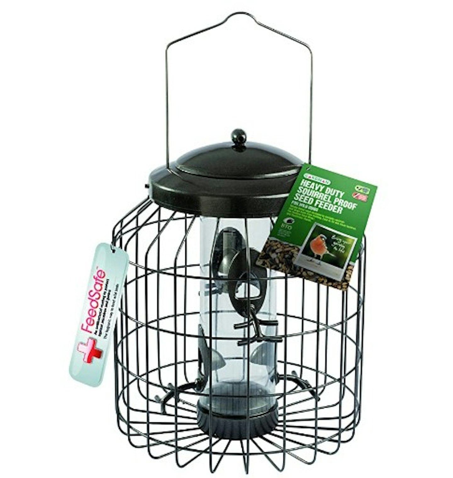 Gardman A01820 Heavy Duty Squirrel Proof Seed Bird Feeder