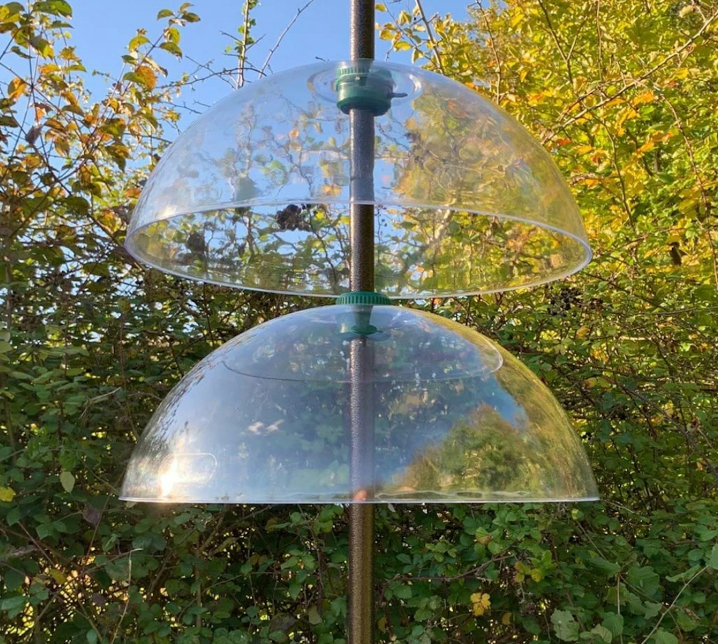 Squirrel Proof Baffle Protection for Wild Bird Pole Feeders