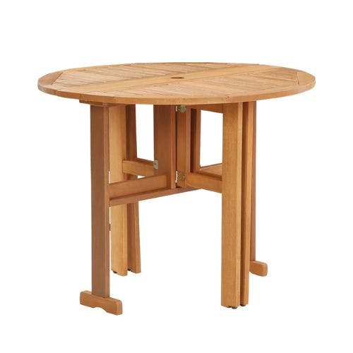 Best Foldable Tables UK 2023   Abi Jo Folding Wooden Dining Table 