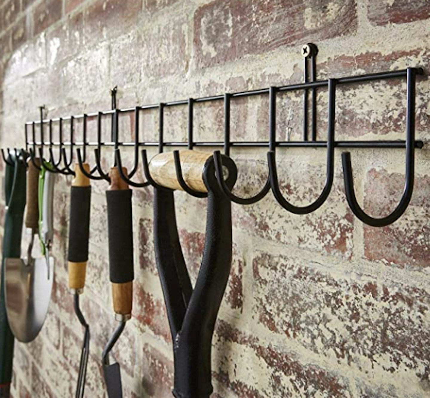 Extra-Long Tool Rack In Black Powder Coating