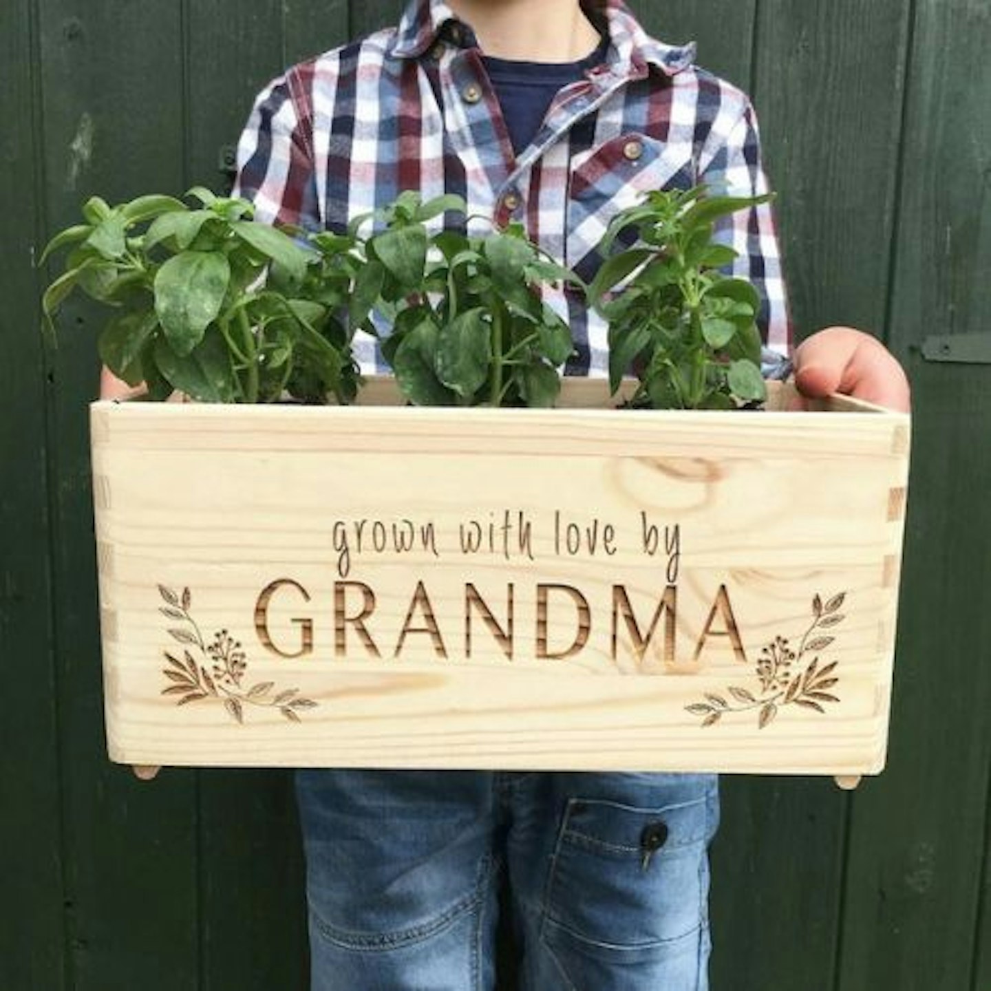 Personalised Indoor Planter Box