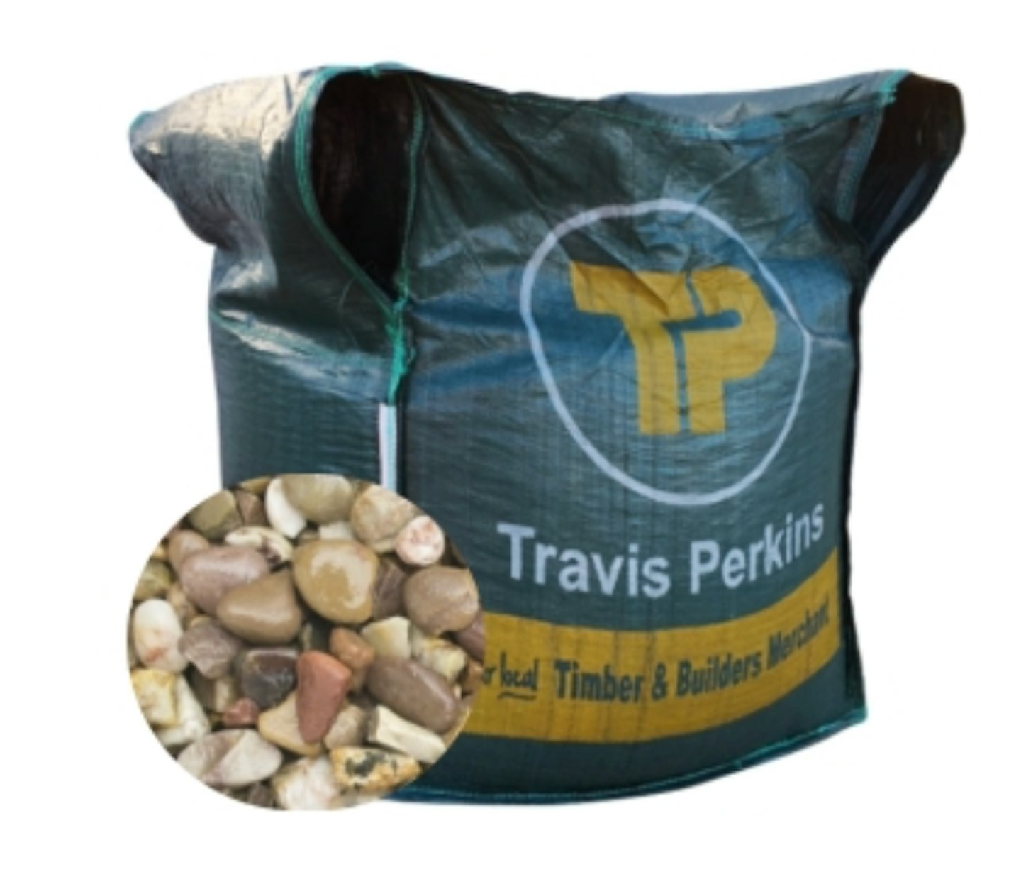 Travis Perkins Gravel and Shingle Bulk Bag 20mm