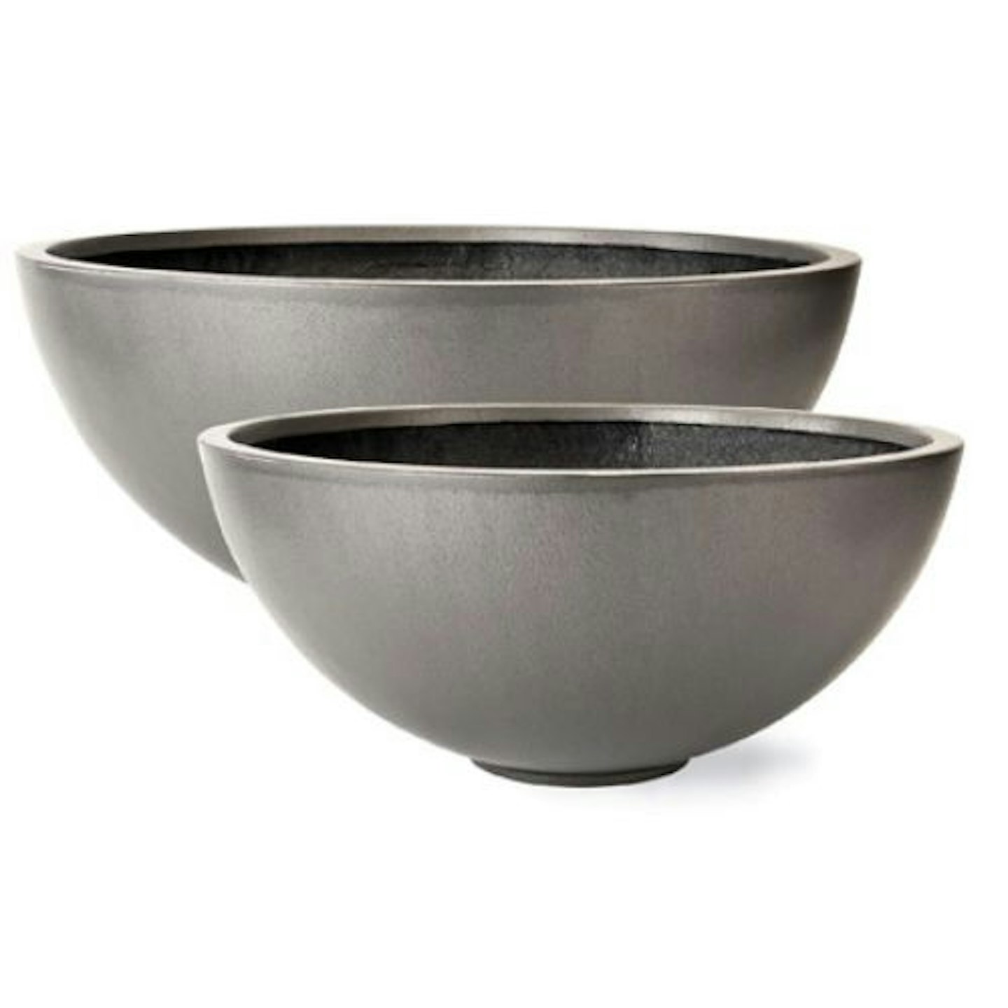 grey raised pond bowls