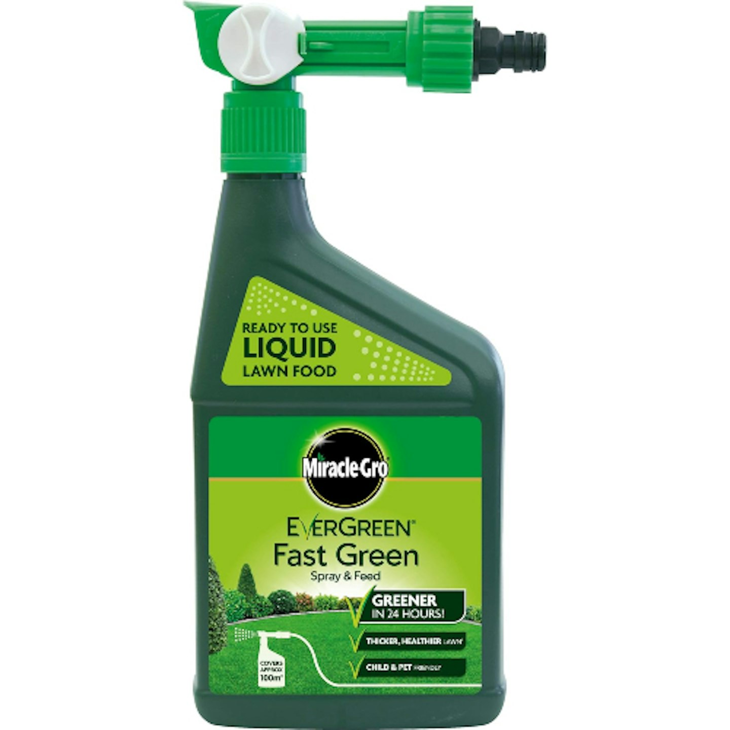 MiracleGro lawn spray