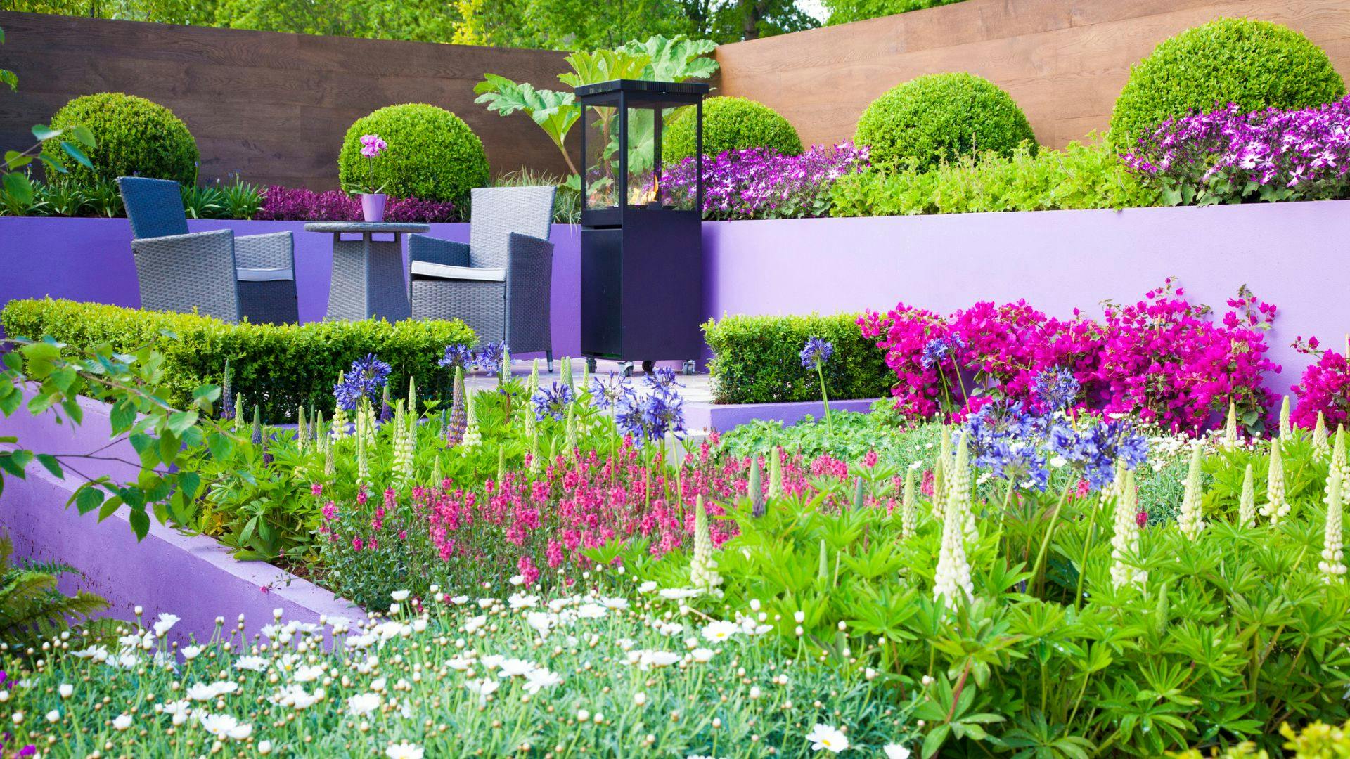 Best outdoor wall paint to uplift your garden Modern Gardens