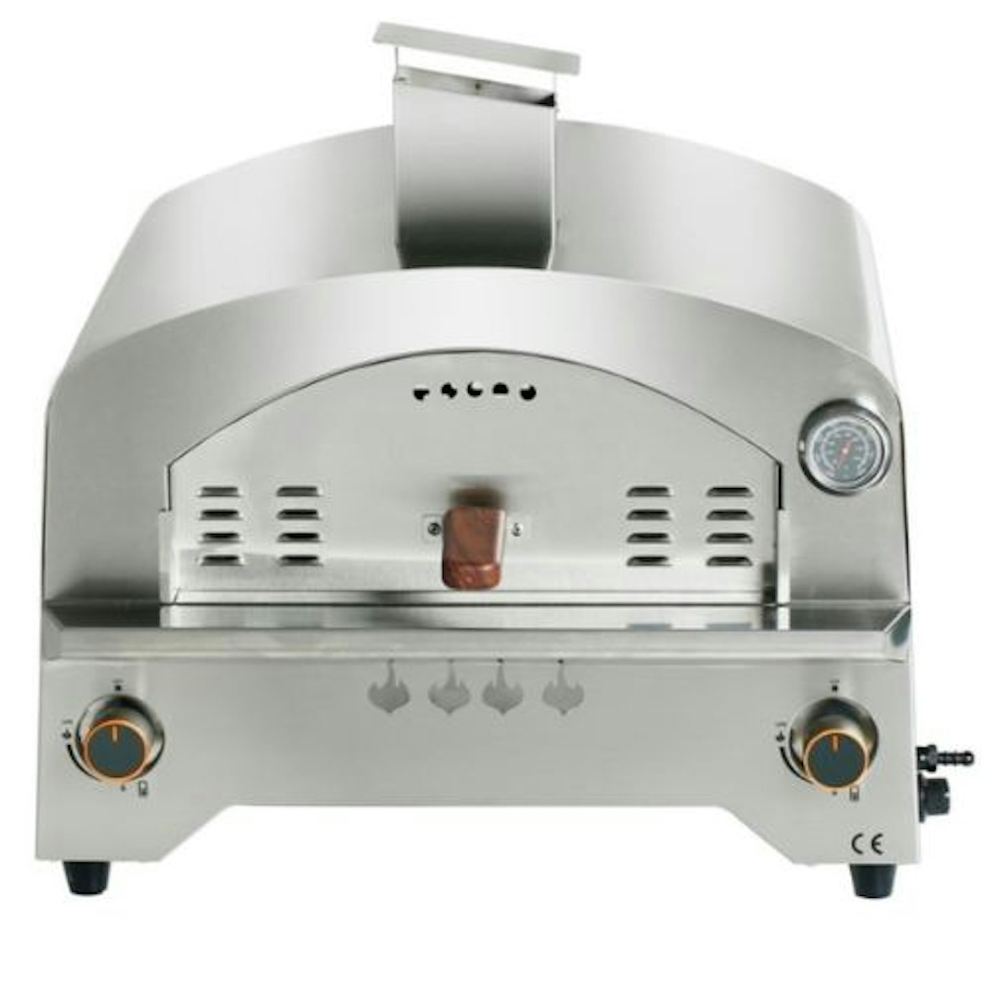 Boss Grill 12 Inch Portable Gas Pizza Cooker with Stone