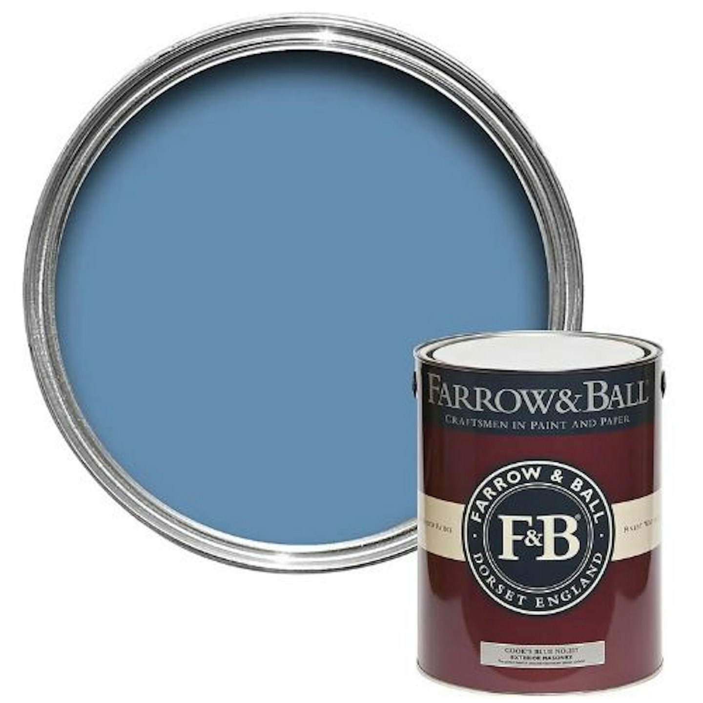 Farrow and Ball Exterior Masonry Cook's Blue