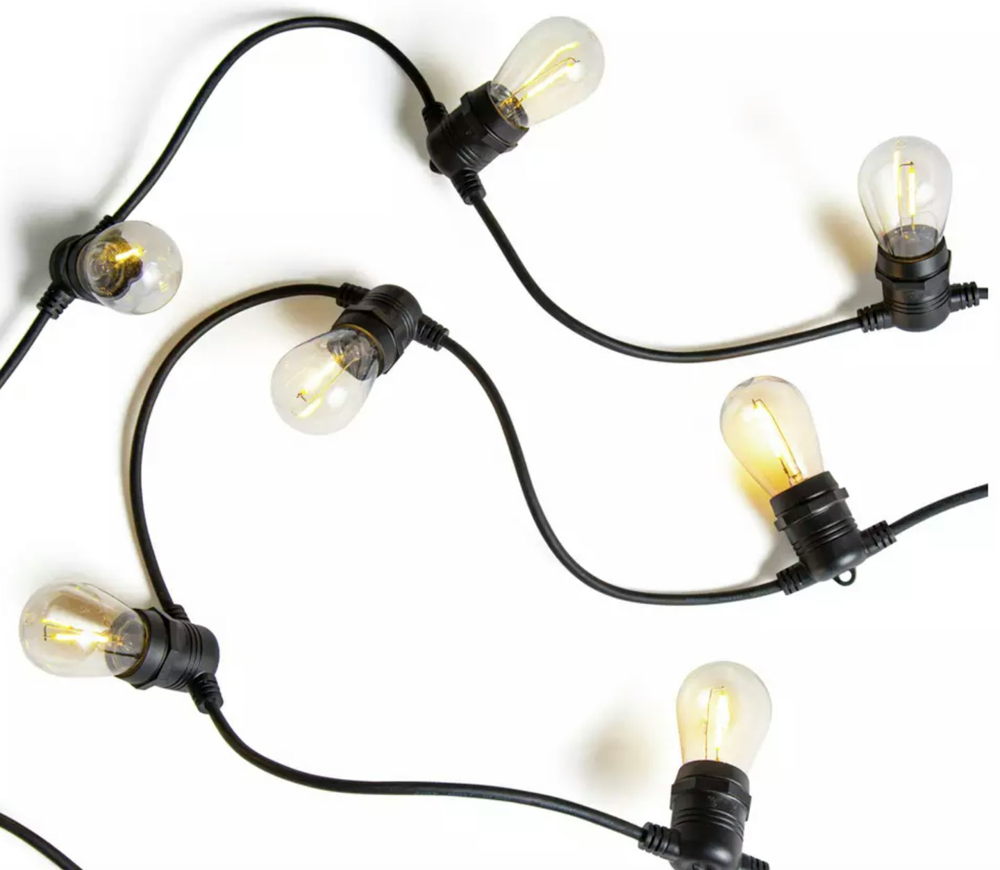 Habitat Warm White Filament Bulb Festoon Lights