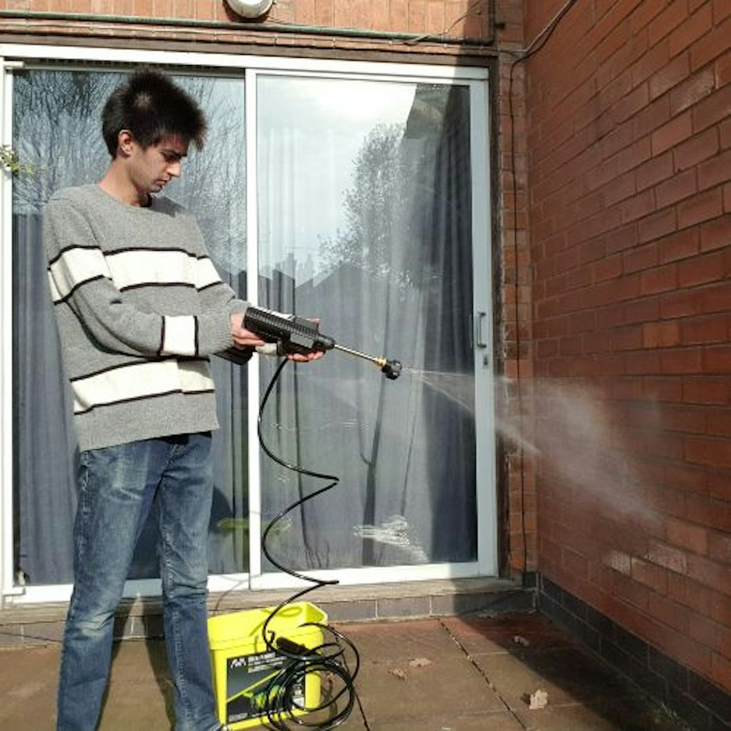 Jet Hawk Portable Cordless High-Pressure Washer
