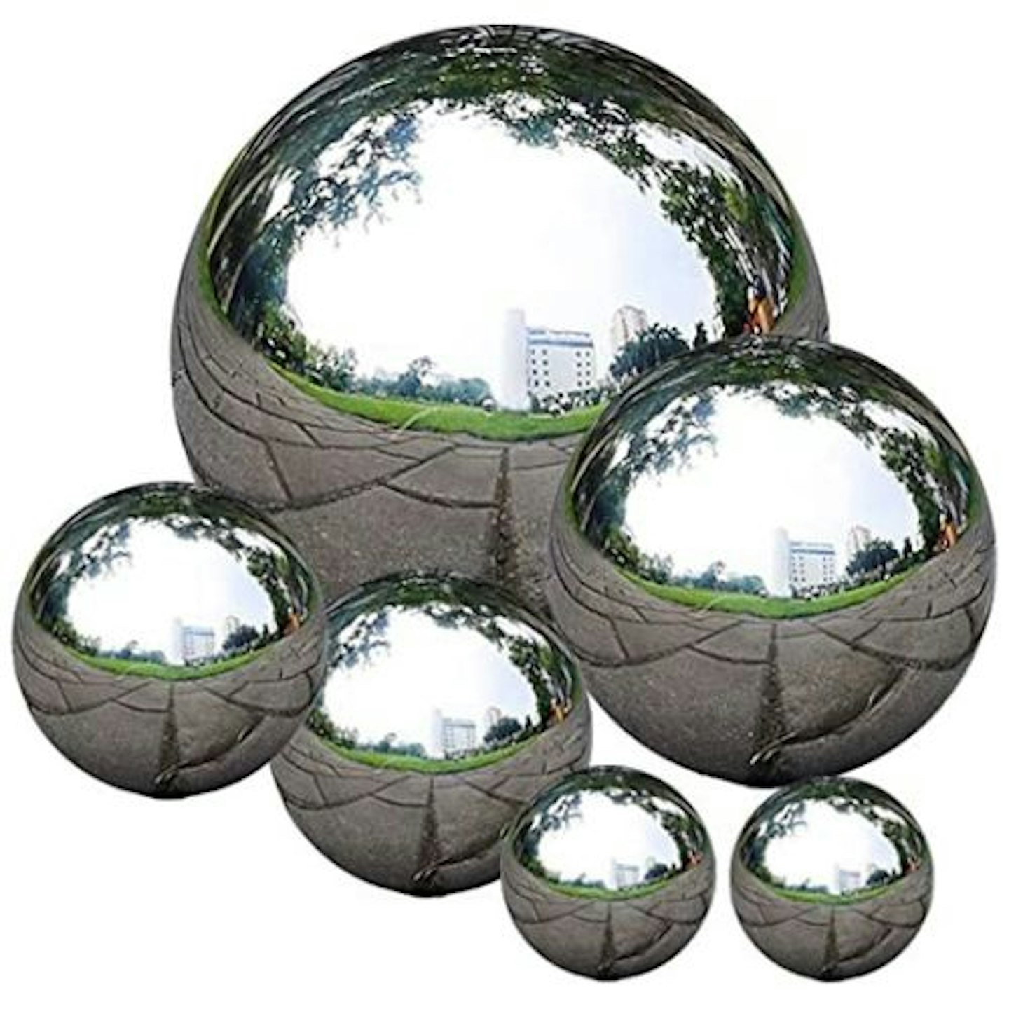 Stainless Steel Gazing Ball