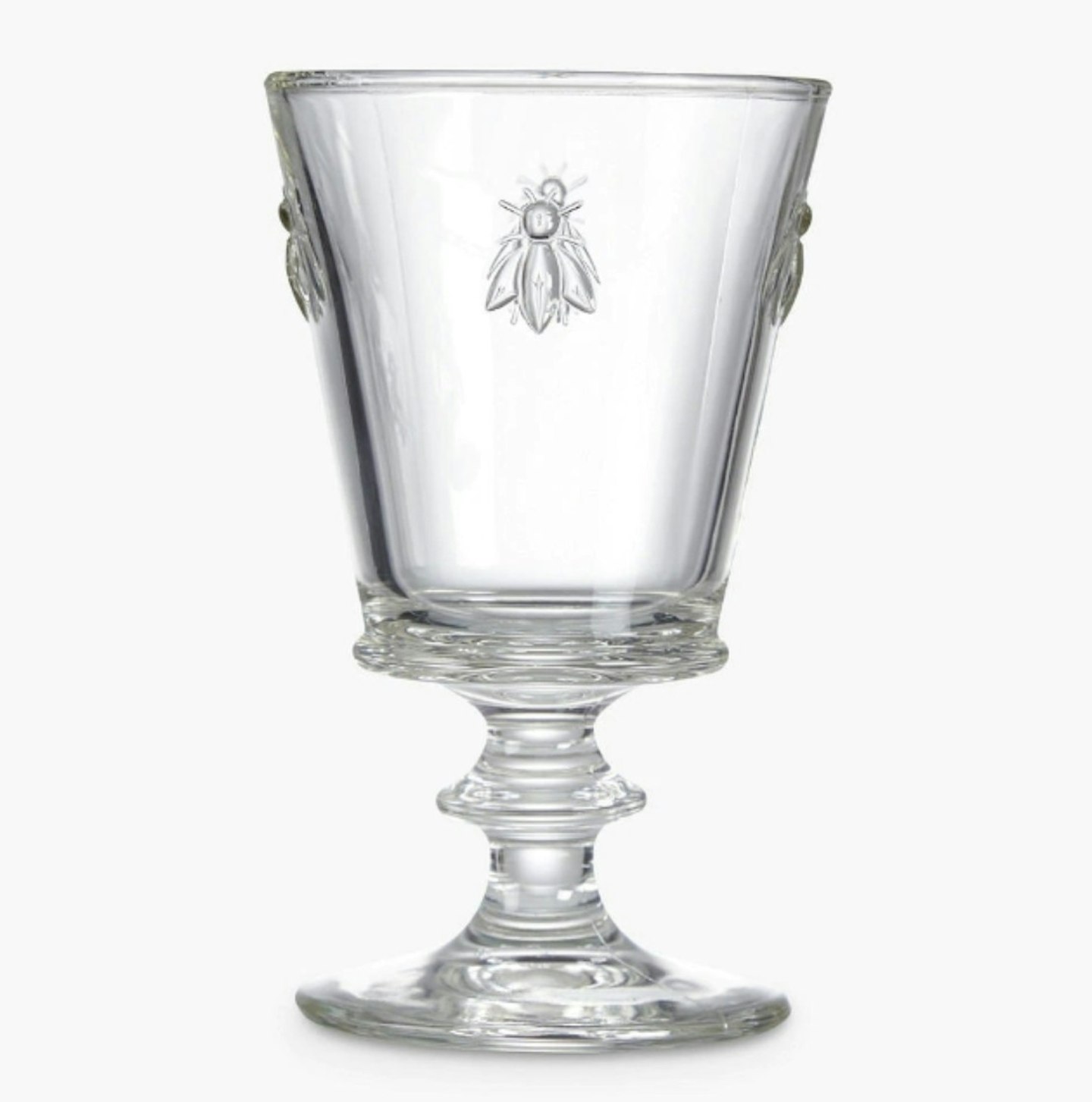 Bee Stemmed Glass